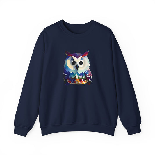 Watercolor Owl Sweatshirt