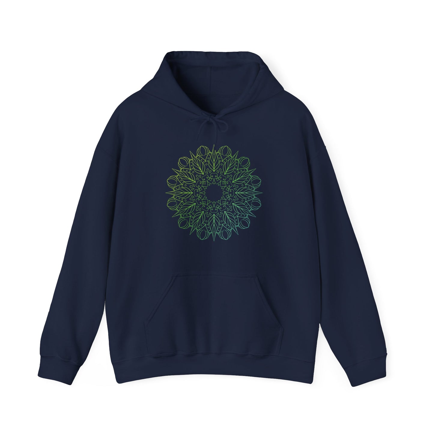 Colorful Mandala Hooded Sweatshirt (010)