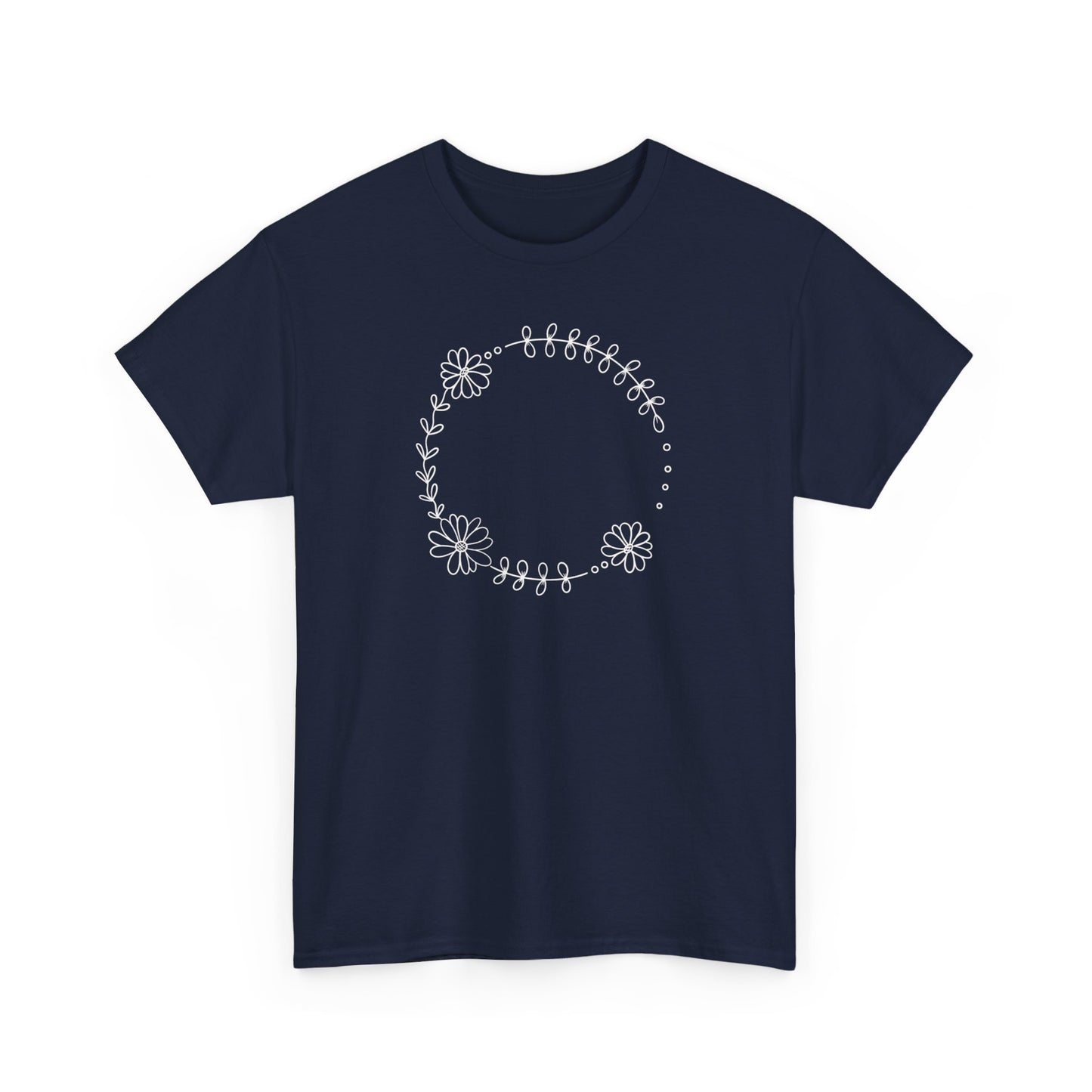 Triple Sunflower Circle Short Sleeve Tee