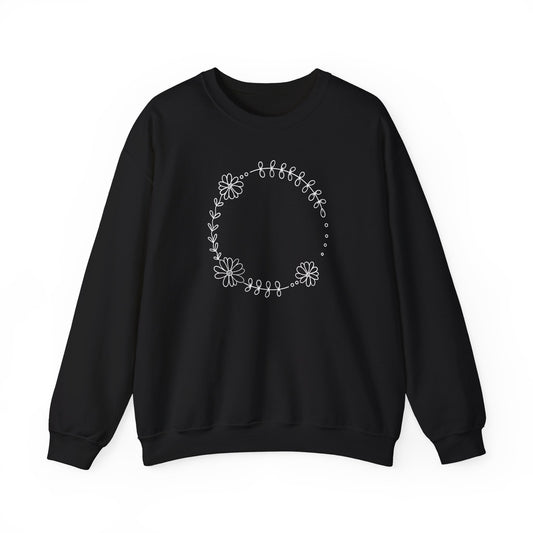 Triple Sunflower Circle Sweatshirt