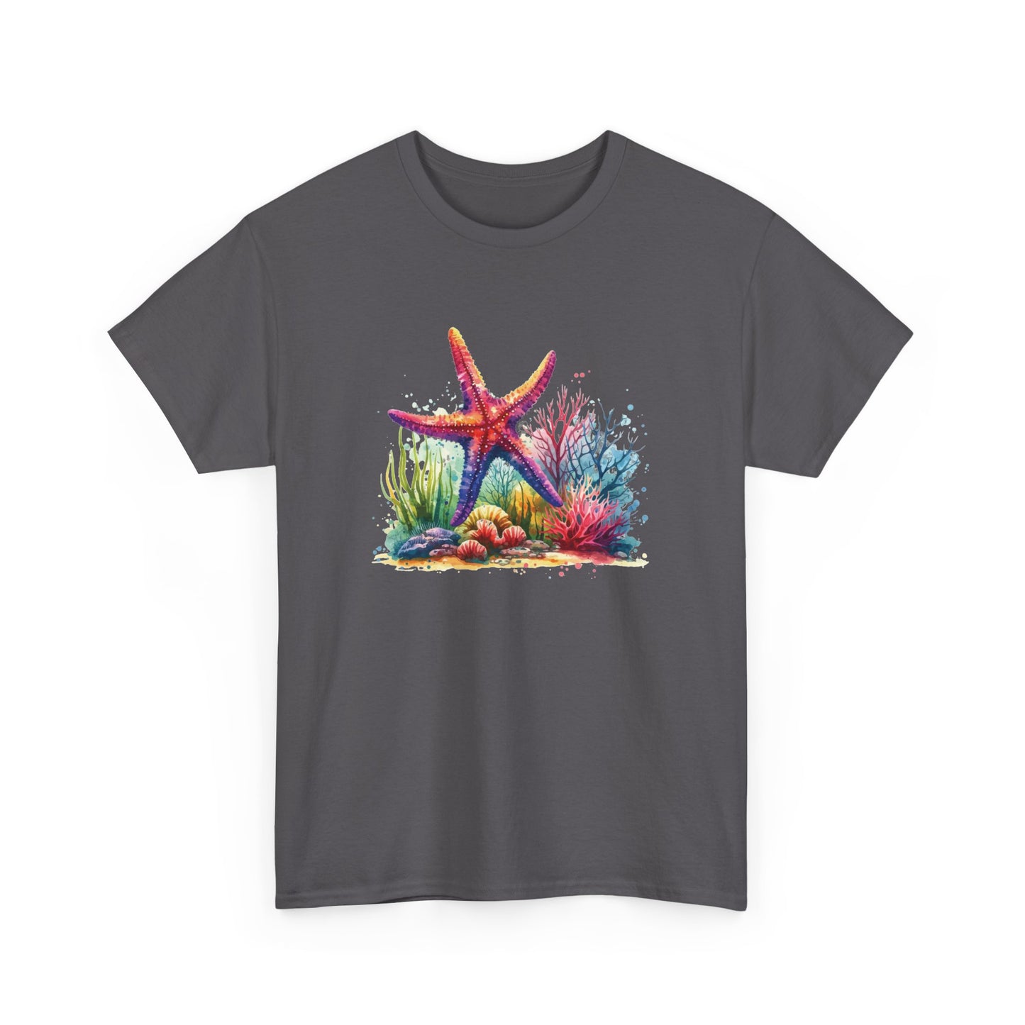 Watercolor Under the Sea Short Sleeve Tee