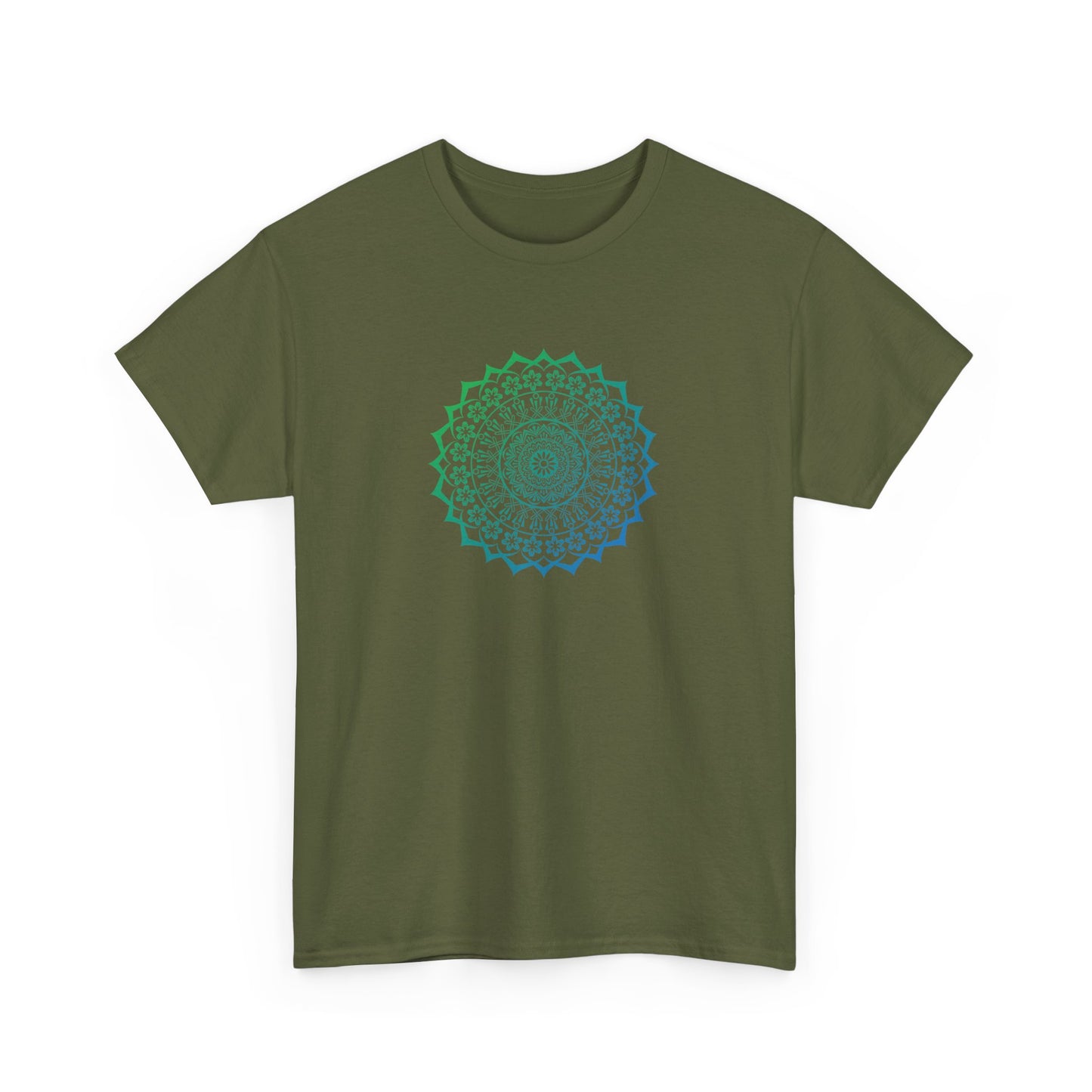 Colorful Mandala Short Sleeve Tee (022)