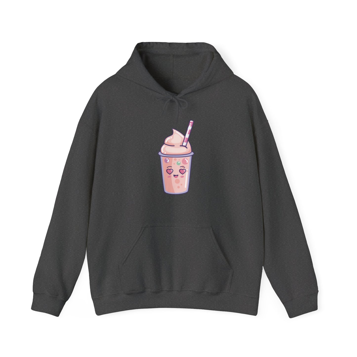Cute Pink Milkshake Hooded Sweatshirt