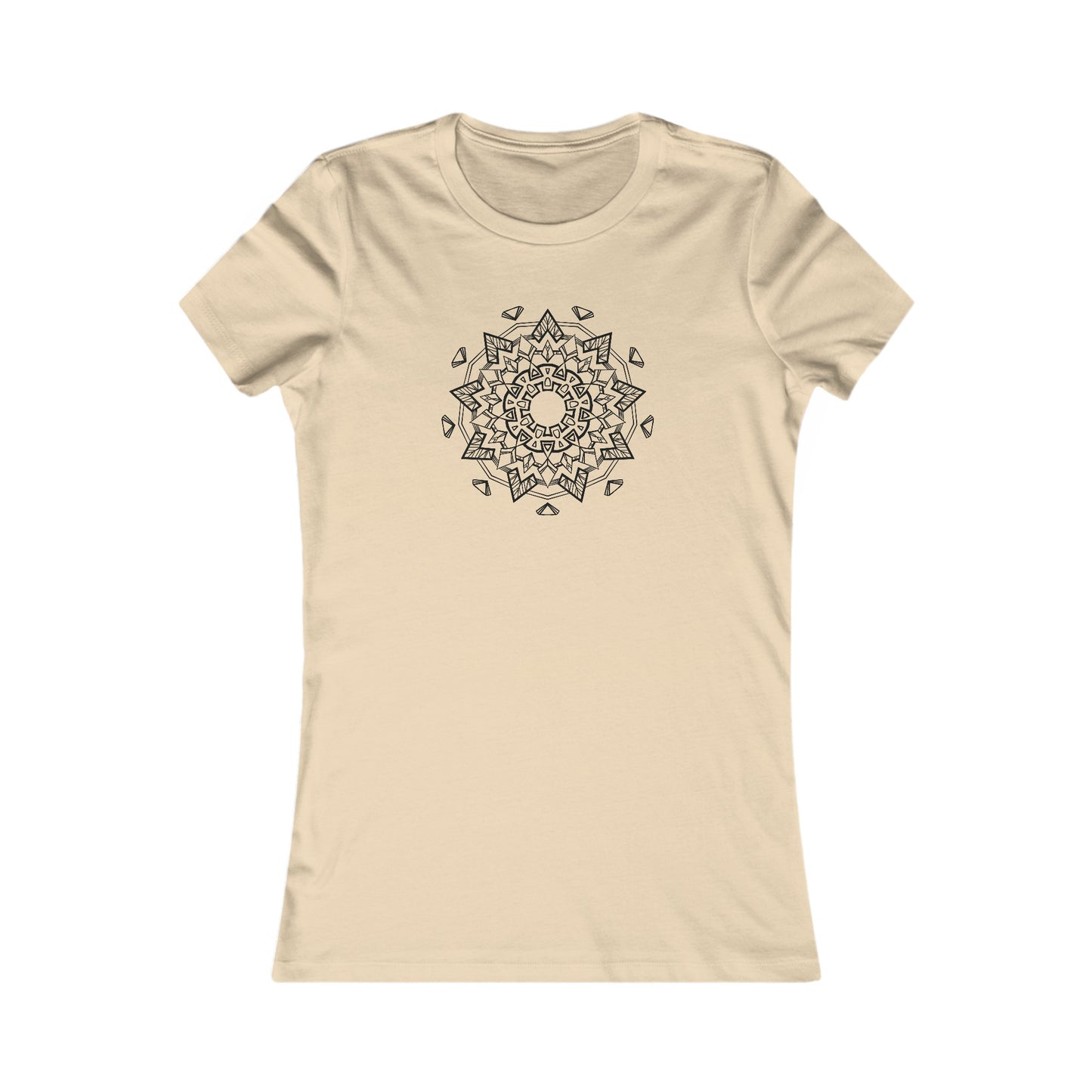 Mandala Fitted Tee (006)