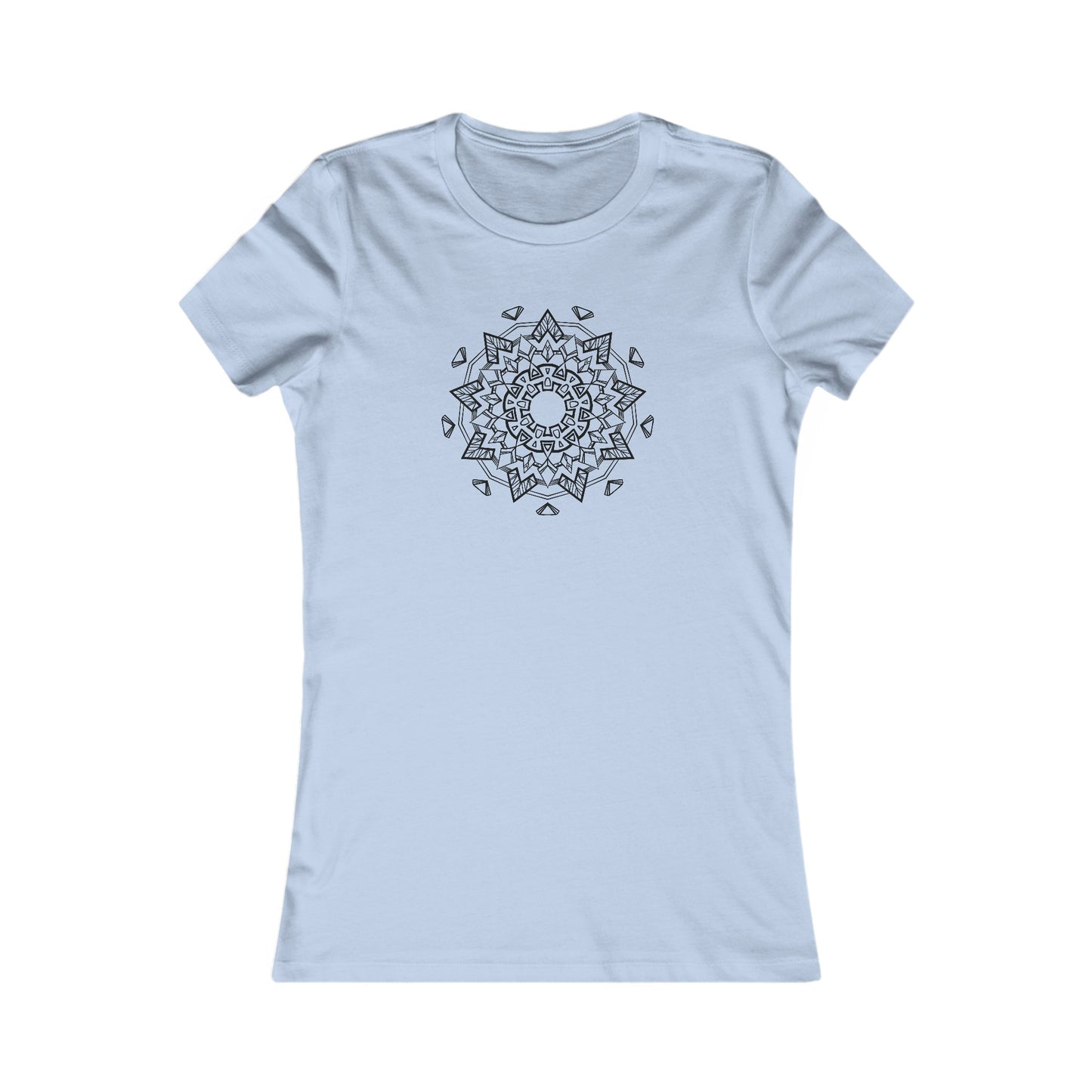 Mandala Fitted Tee (006)