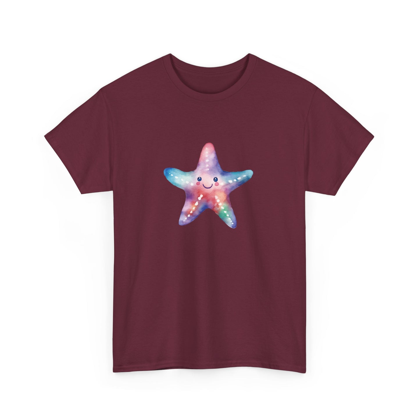 Watercolor Starfish Short Sleeve Tee