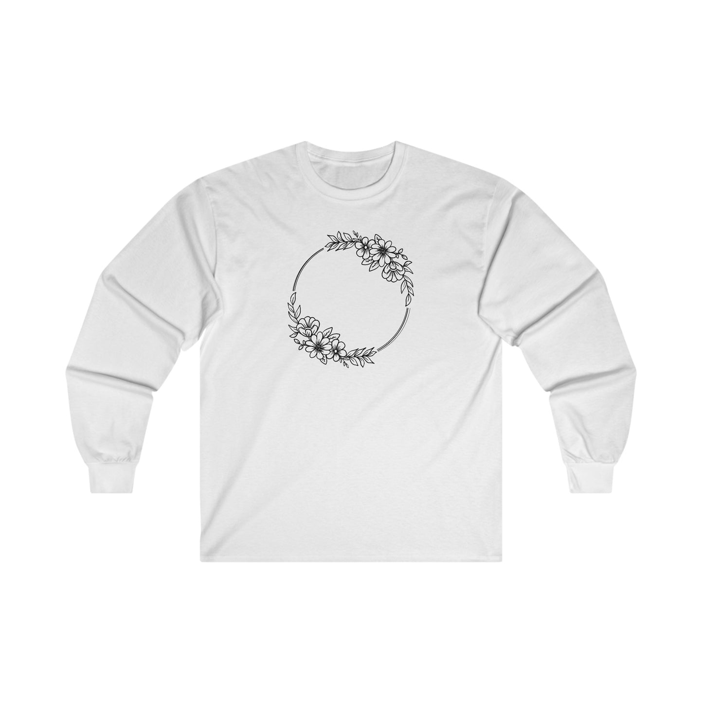 Double Wildflowers Circle Long Sleeve Tee