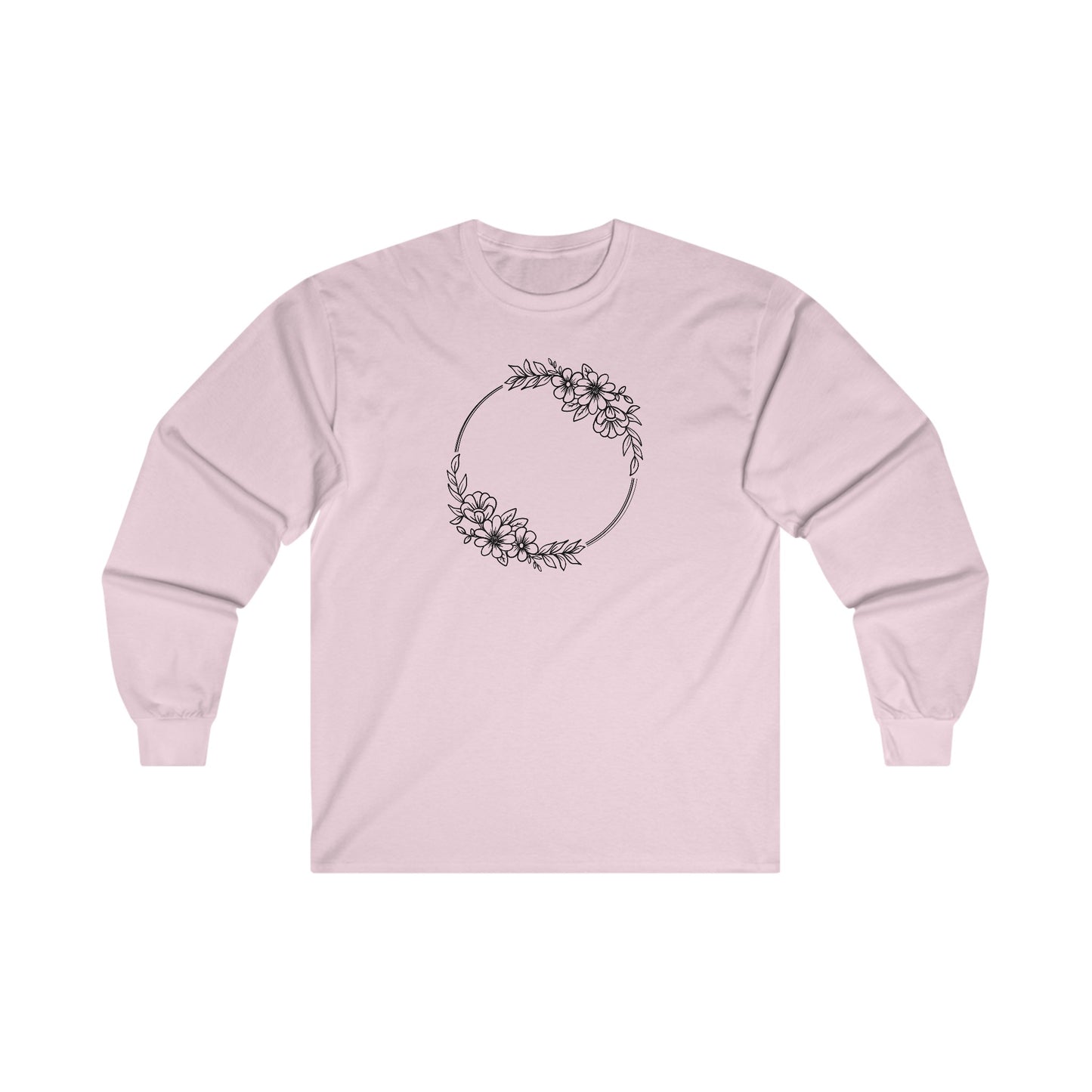 Double Wildflowers Circle Long Sleeve Tee