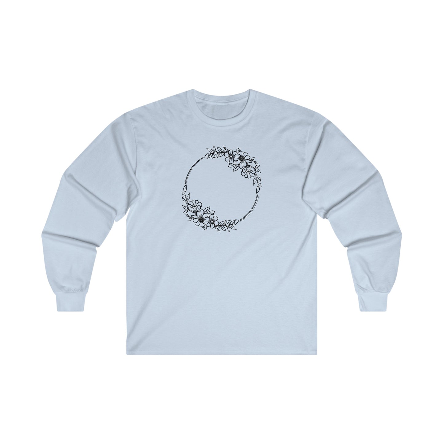 Double Wildflowers Circle Long Sleeve Tee