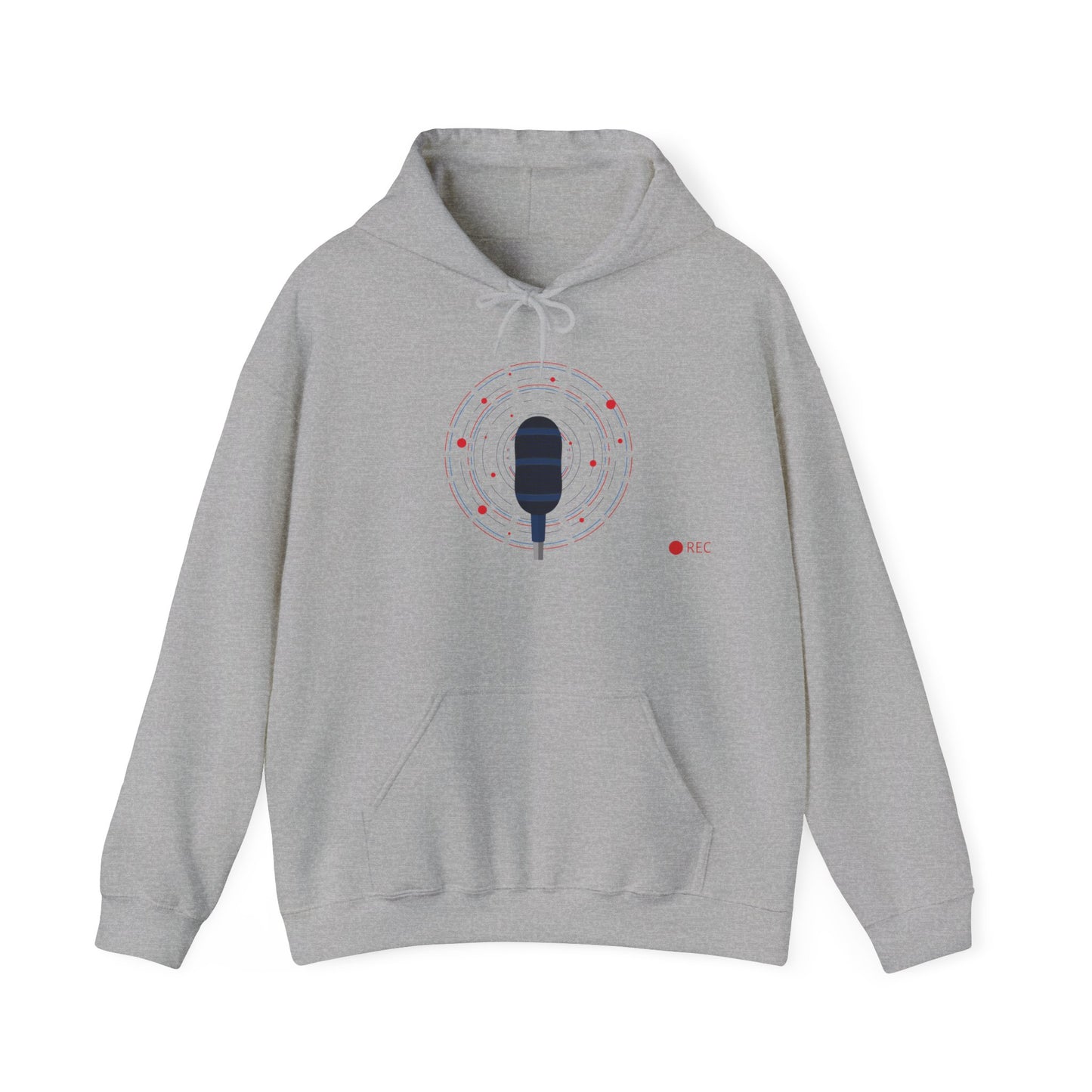Microphone Hooded Sweatshirt