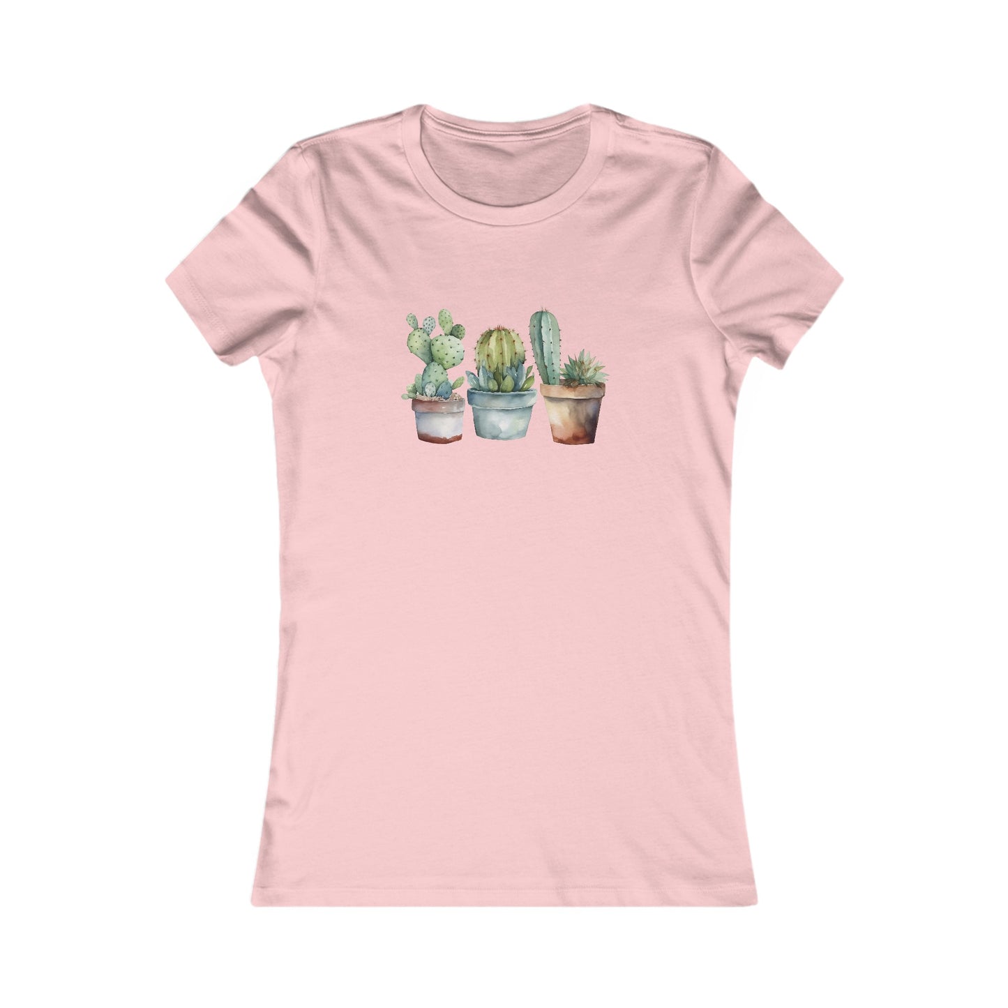 Cactus Set Fitted Tee