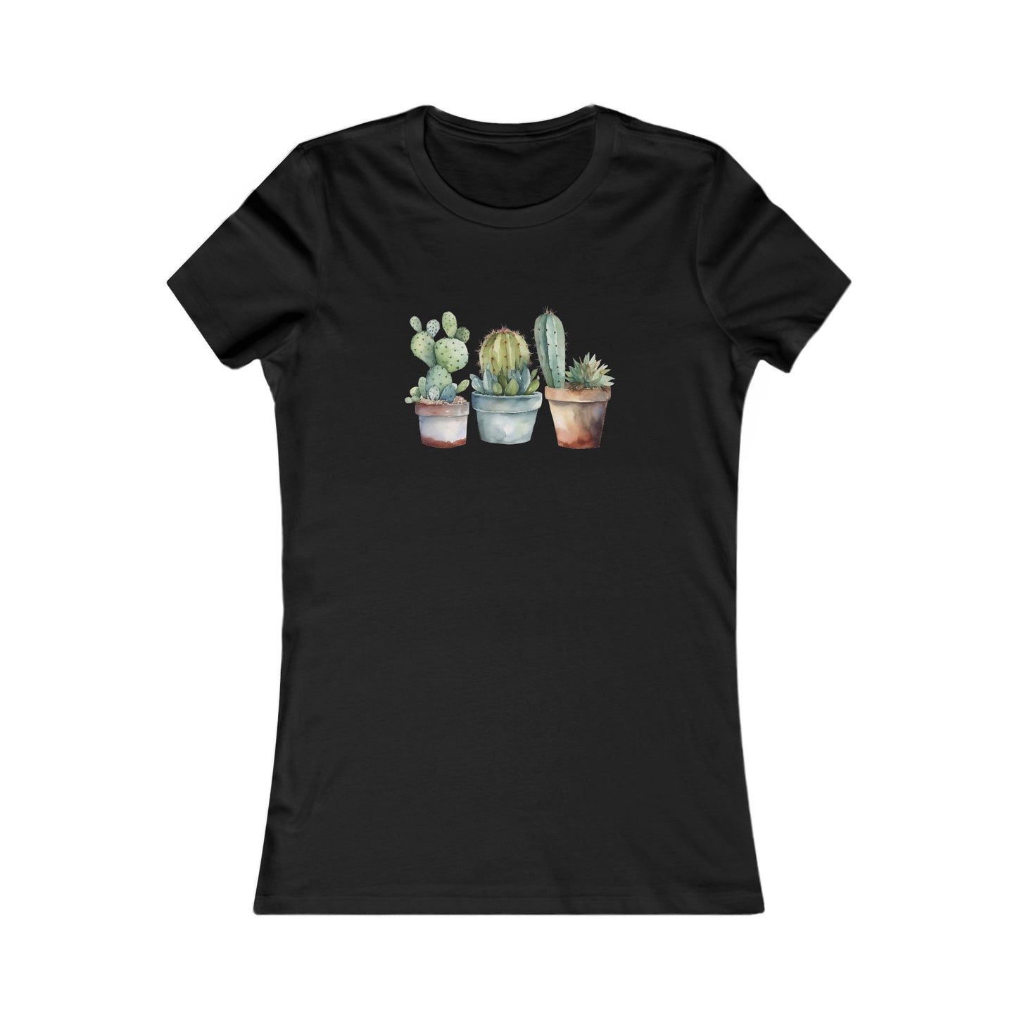 Cactus Set Fitted Tee