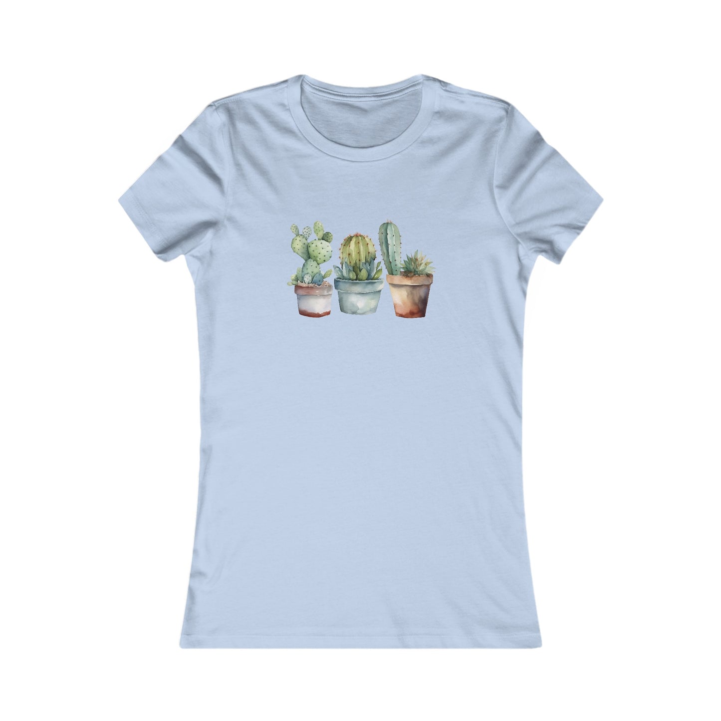 Cactus Set Fitted Tee