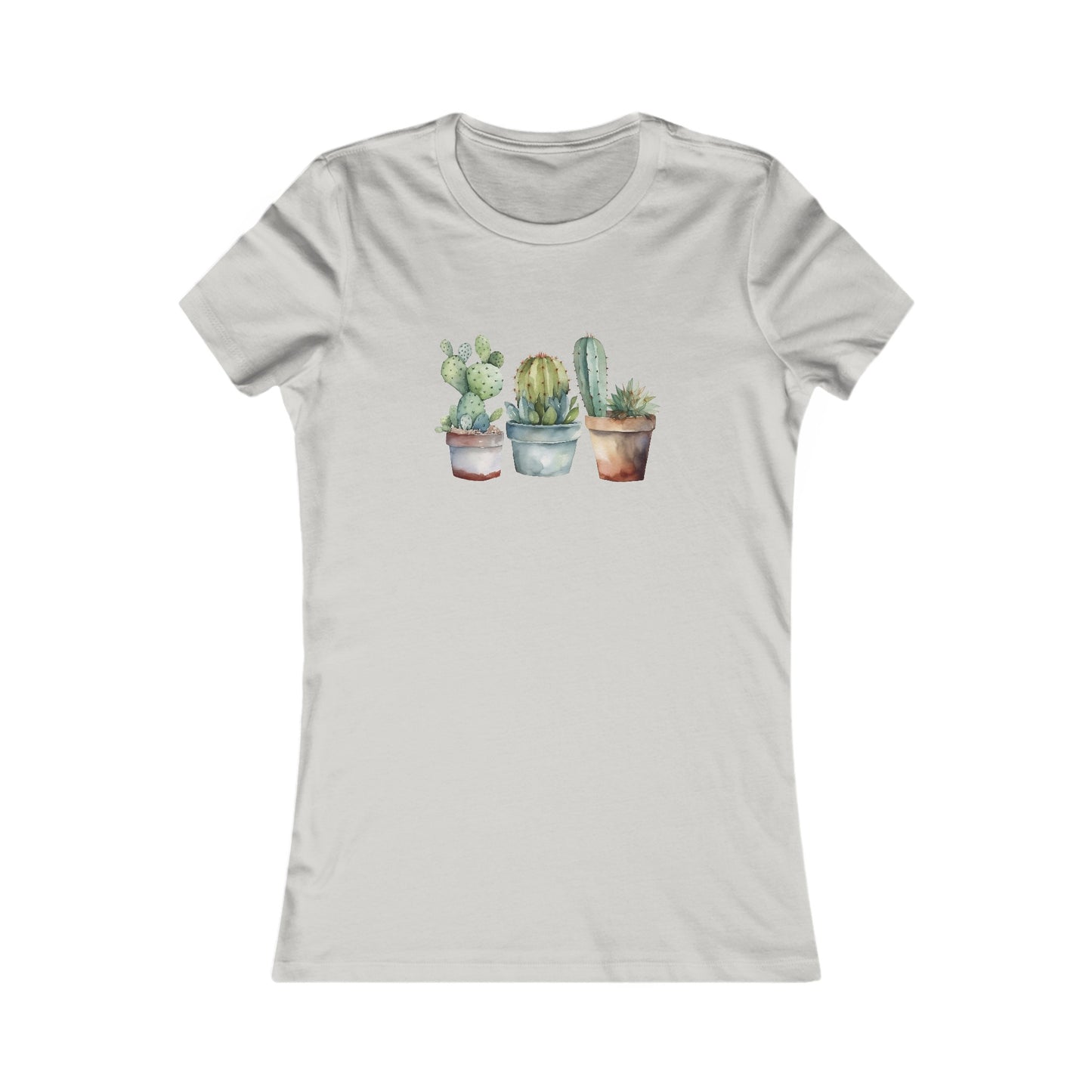 Cactus Set Fitted Tee
