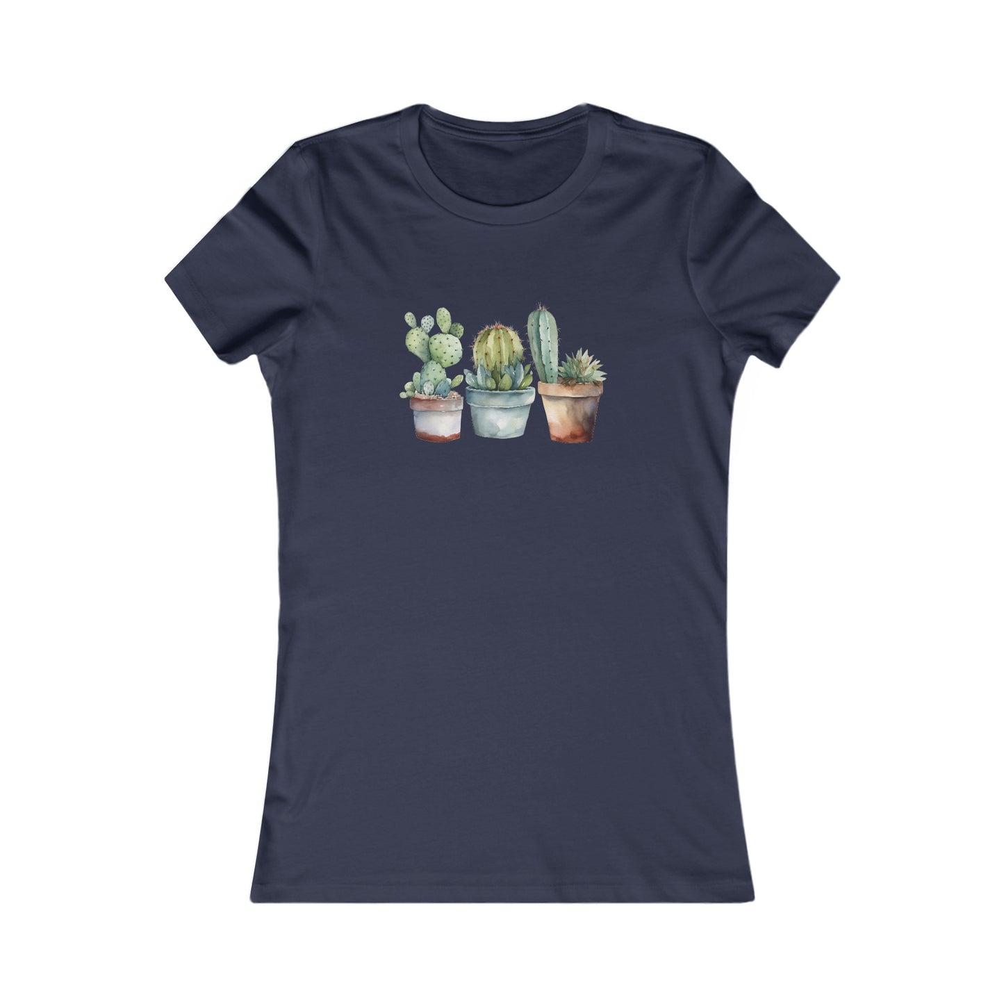 Cactus Set Fitted Tee