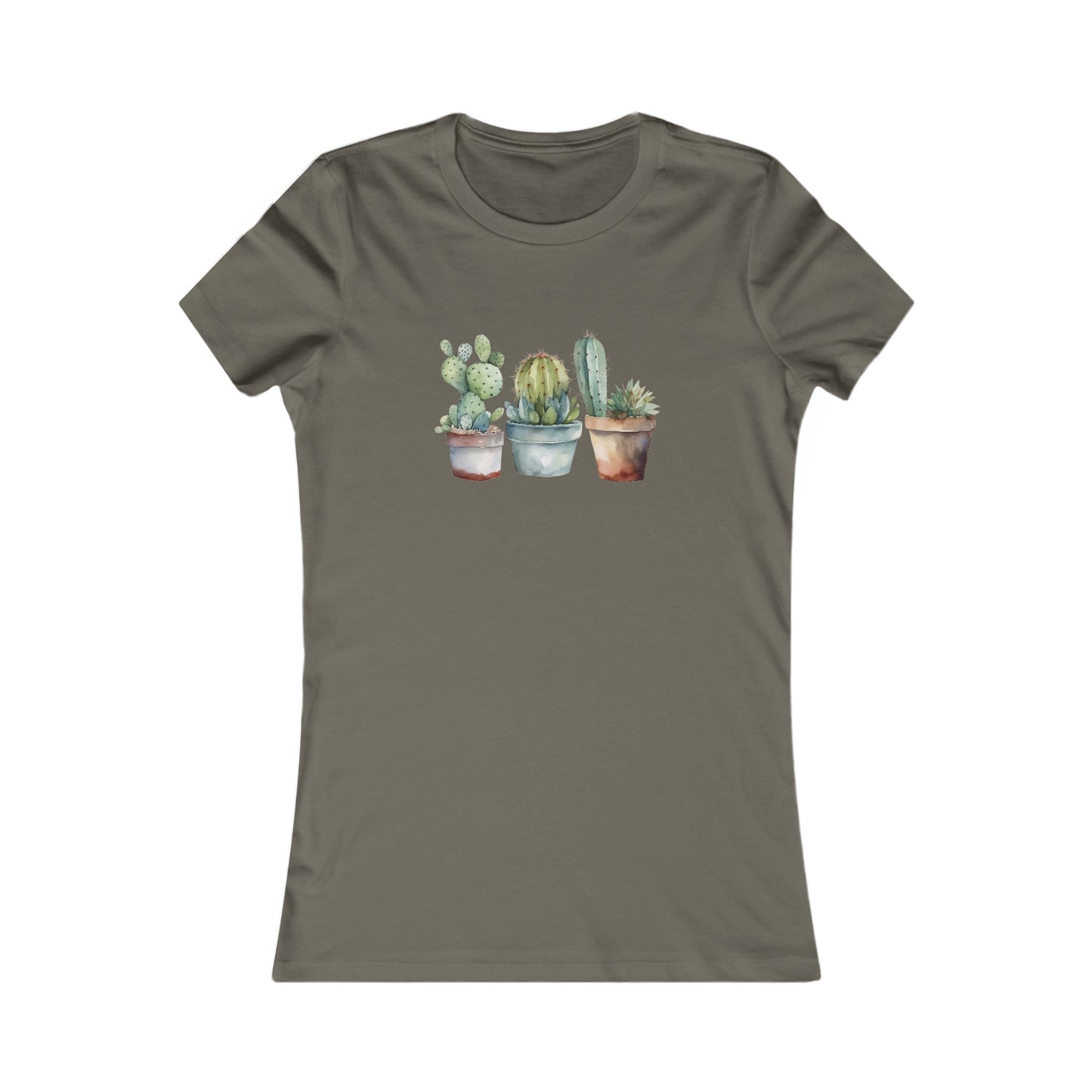 Cactus Set Fitted Tee