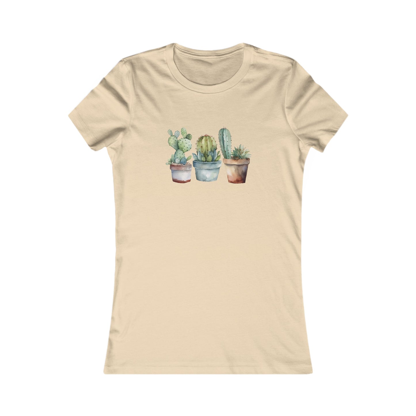 Cactus Set Fitted Tee