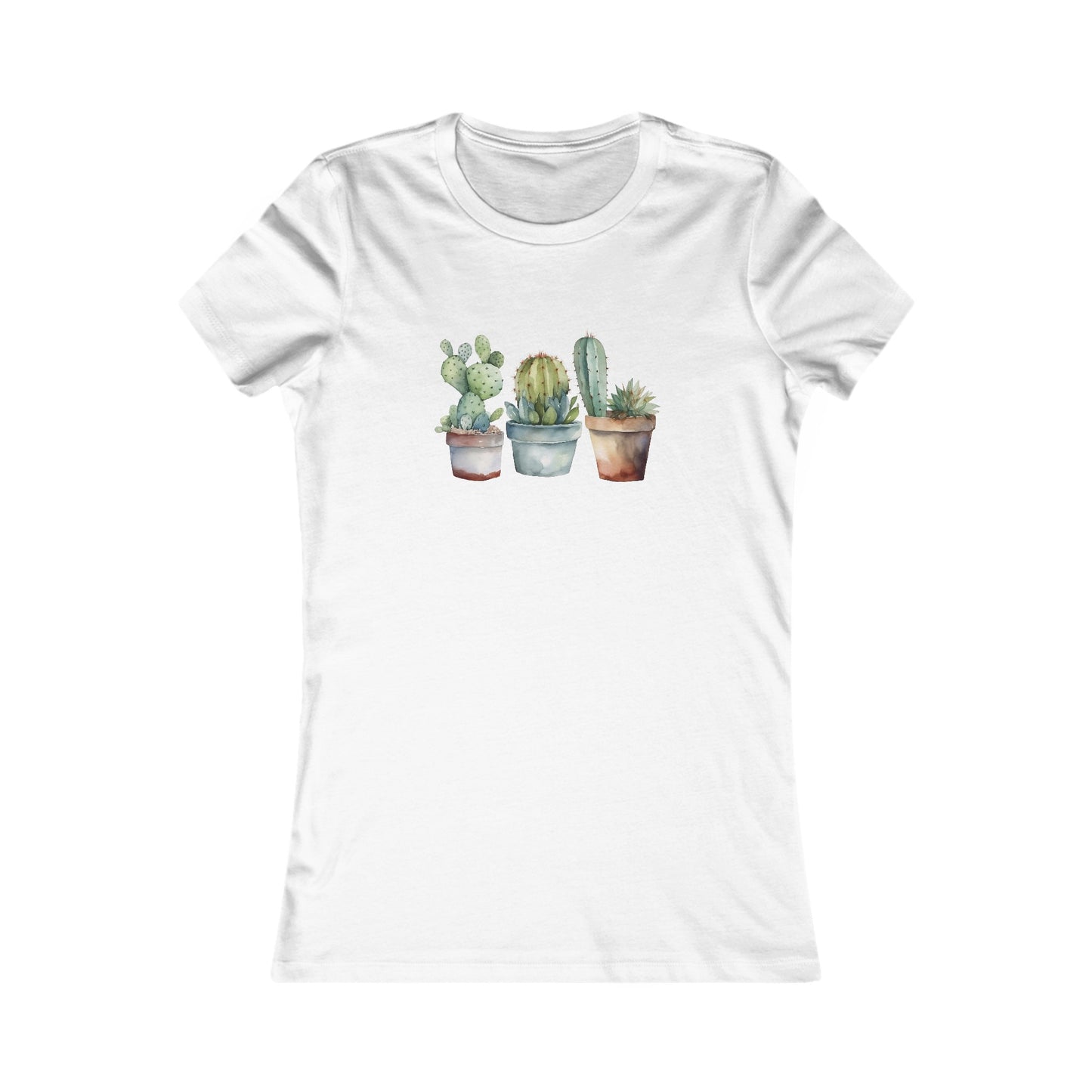 Cactus Set Fitted Tee