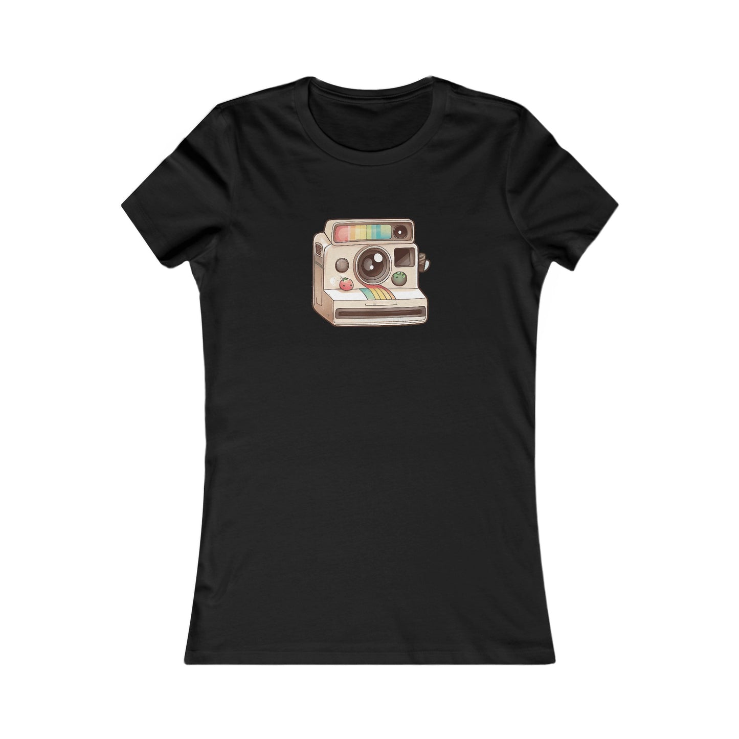 Vintage Polaroid Fitted Tee