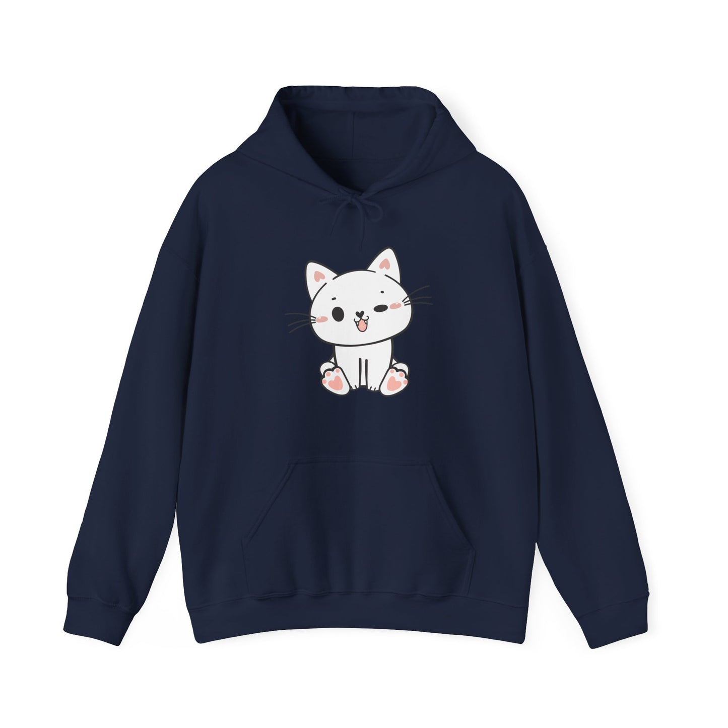 Cute Cat Hooded Sweatshirt