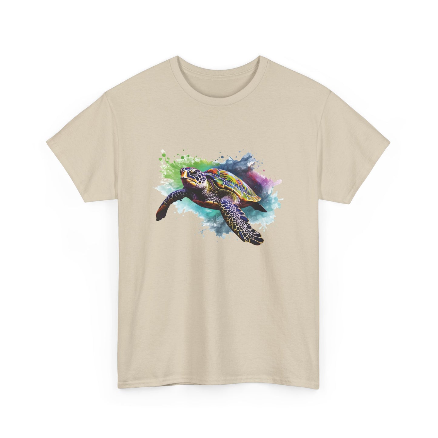 Watercolor Sea Turtle Short Sleeve Tee