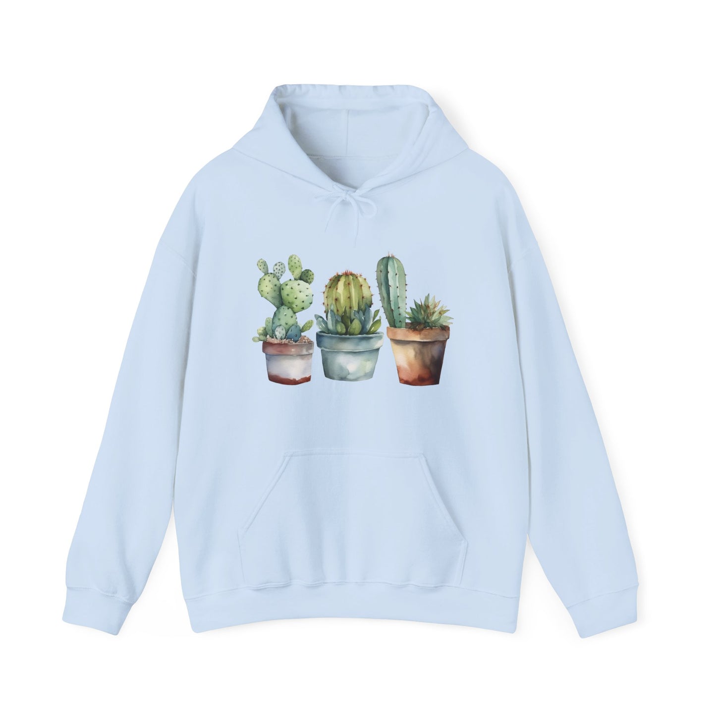 Cactus Set Hooded Sweatshirt
