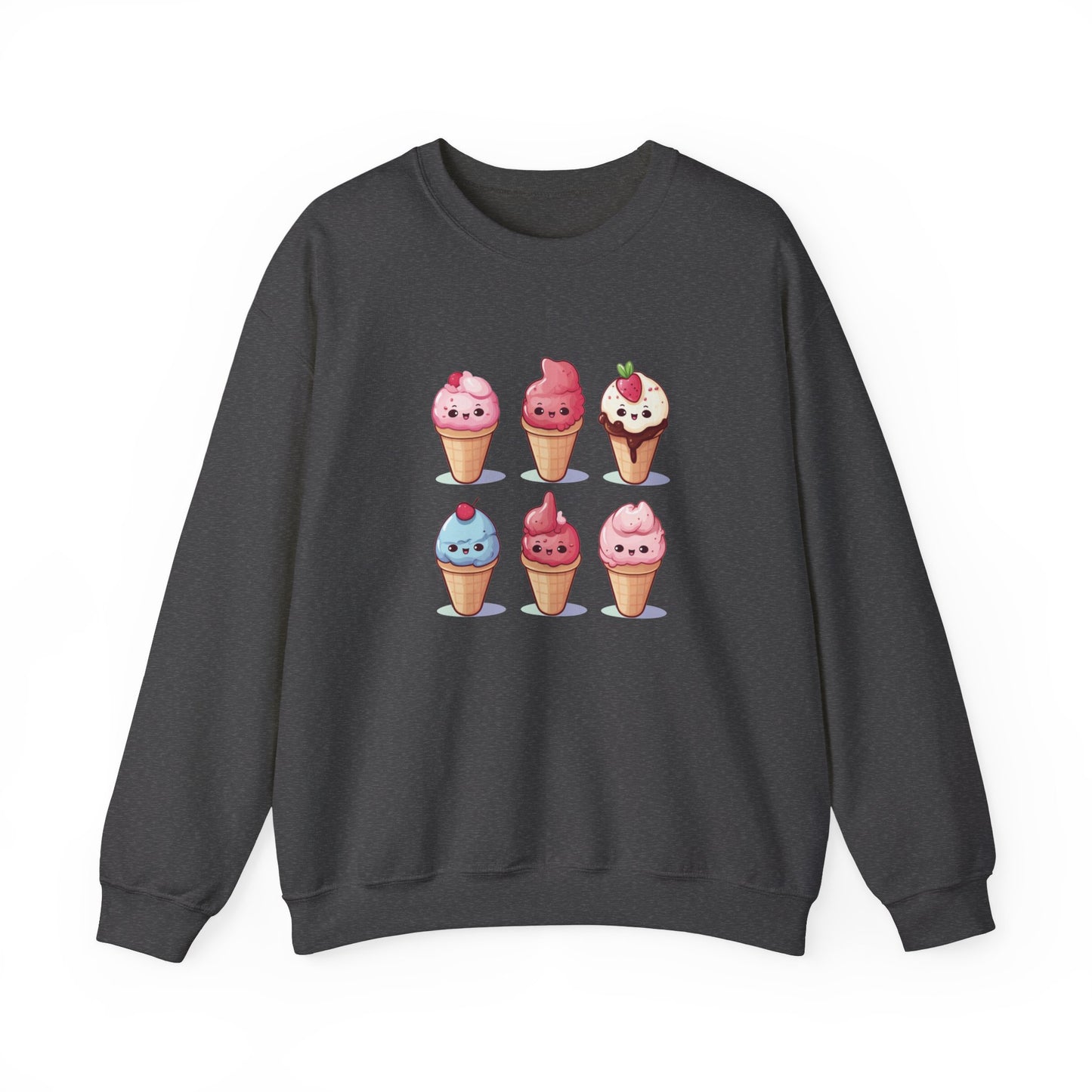 Ice Cream Cone Set Sweatshirt