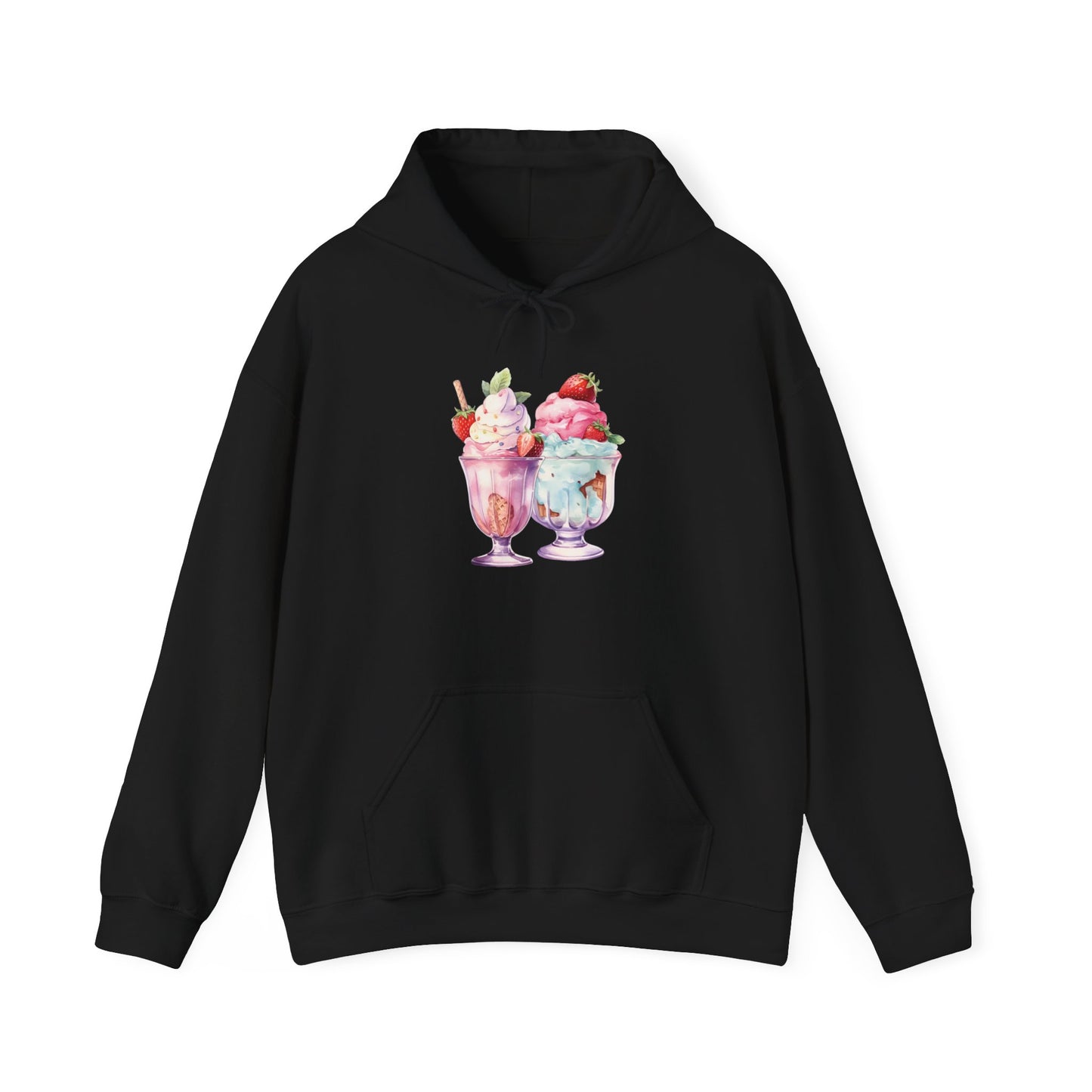 Ice Cream Sundae Hooded Sweatshirt