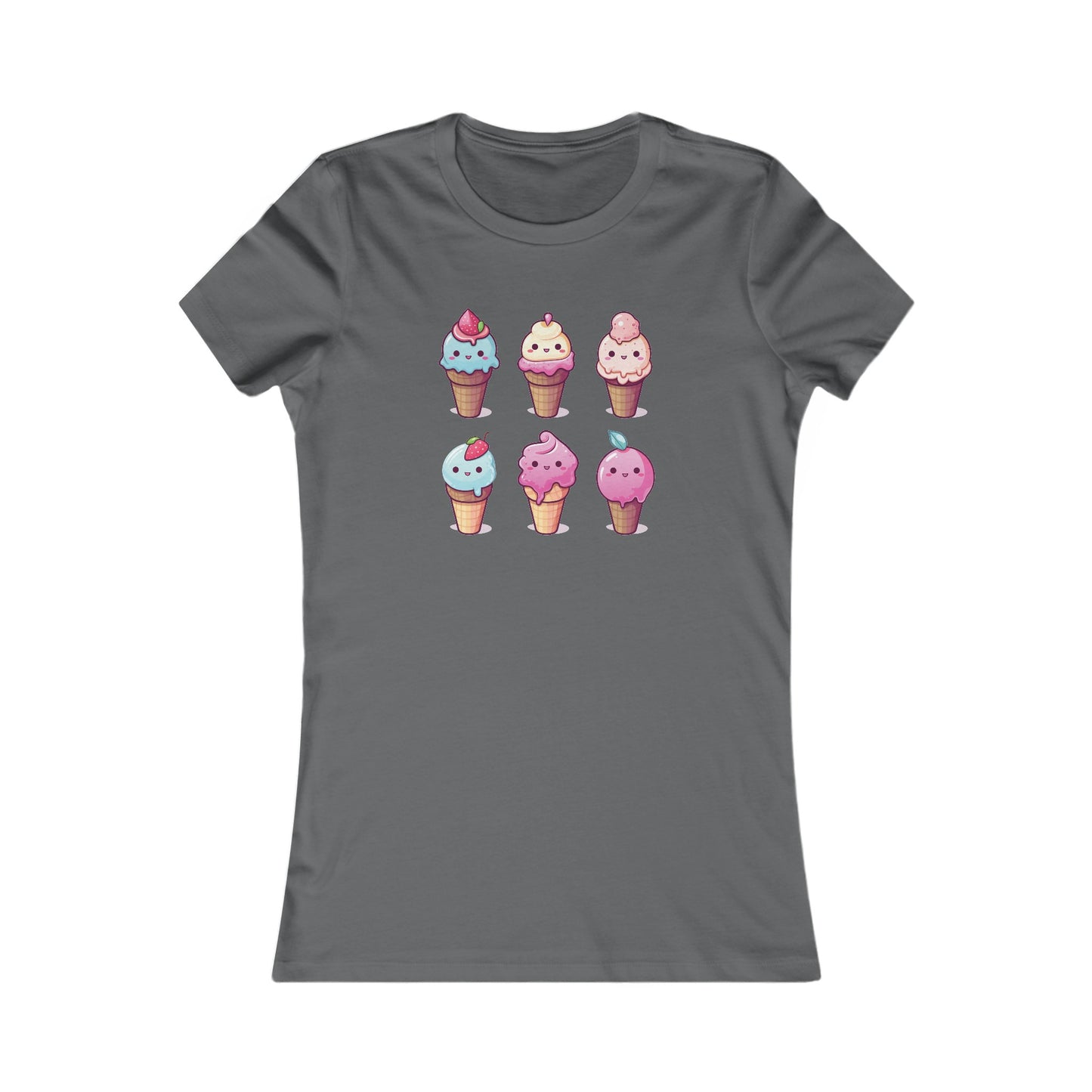 Ice Cream Set Fitted Tee