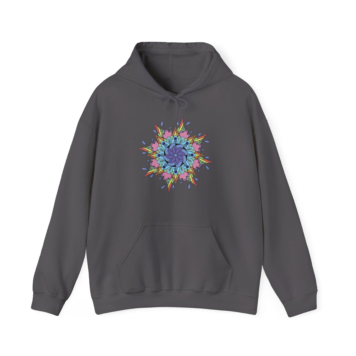 Colorful Mandala Hooded Sweatshirt (030)