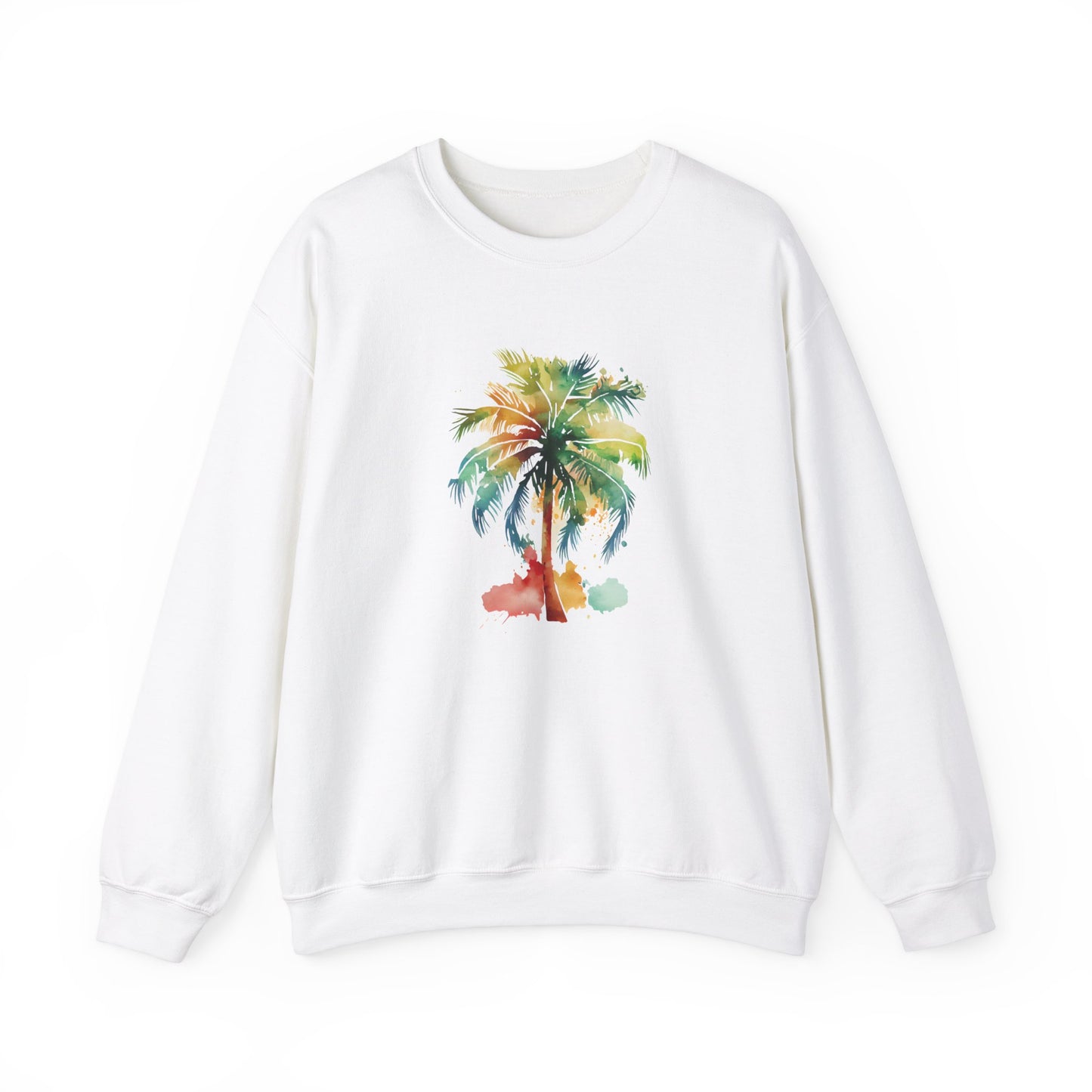 Watercolor Palm Tree Sweatshirt