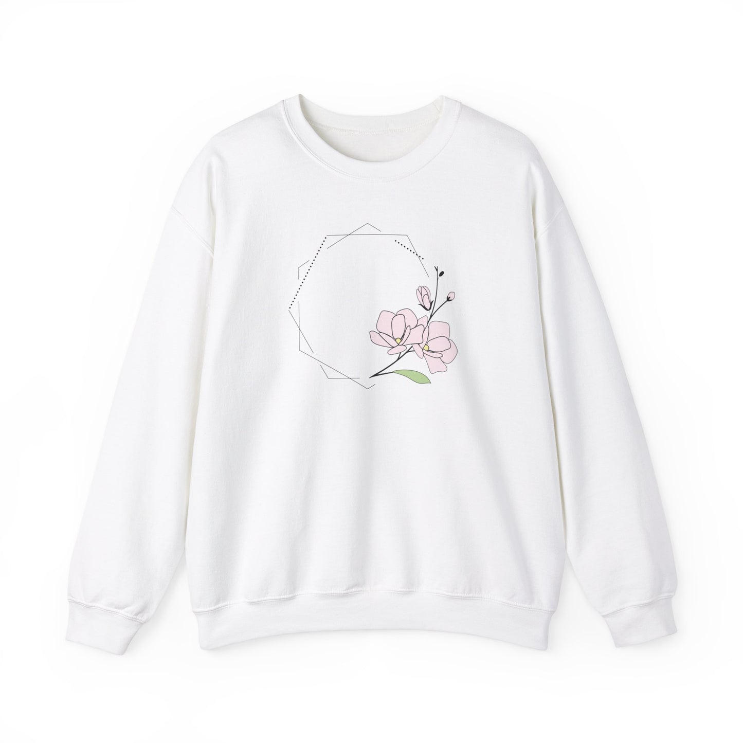 Pink Flower Sweatshirt