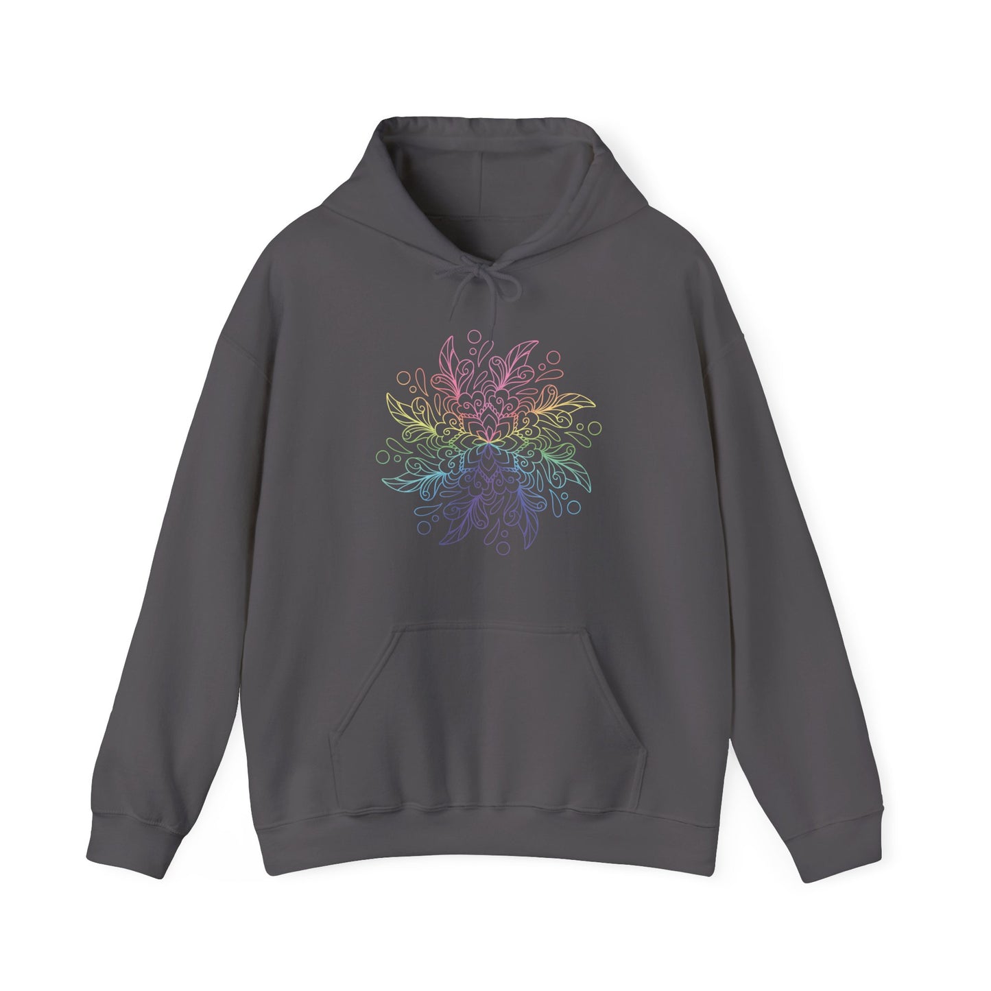 Colorful Mandala Hooded Sweatshirt (038)