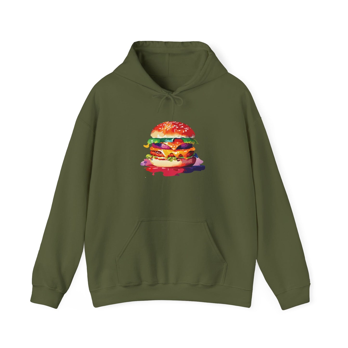 Cheeseburger Hooded Sweatshirt