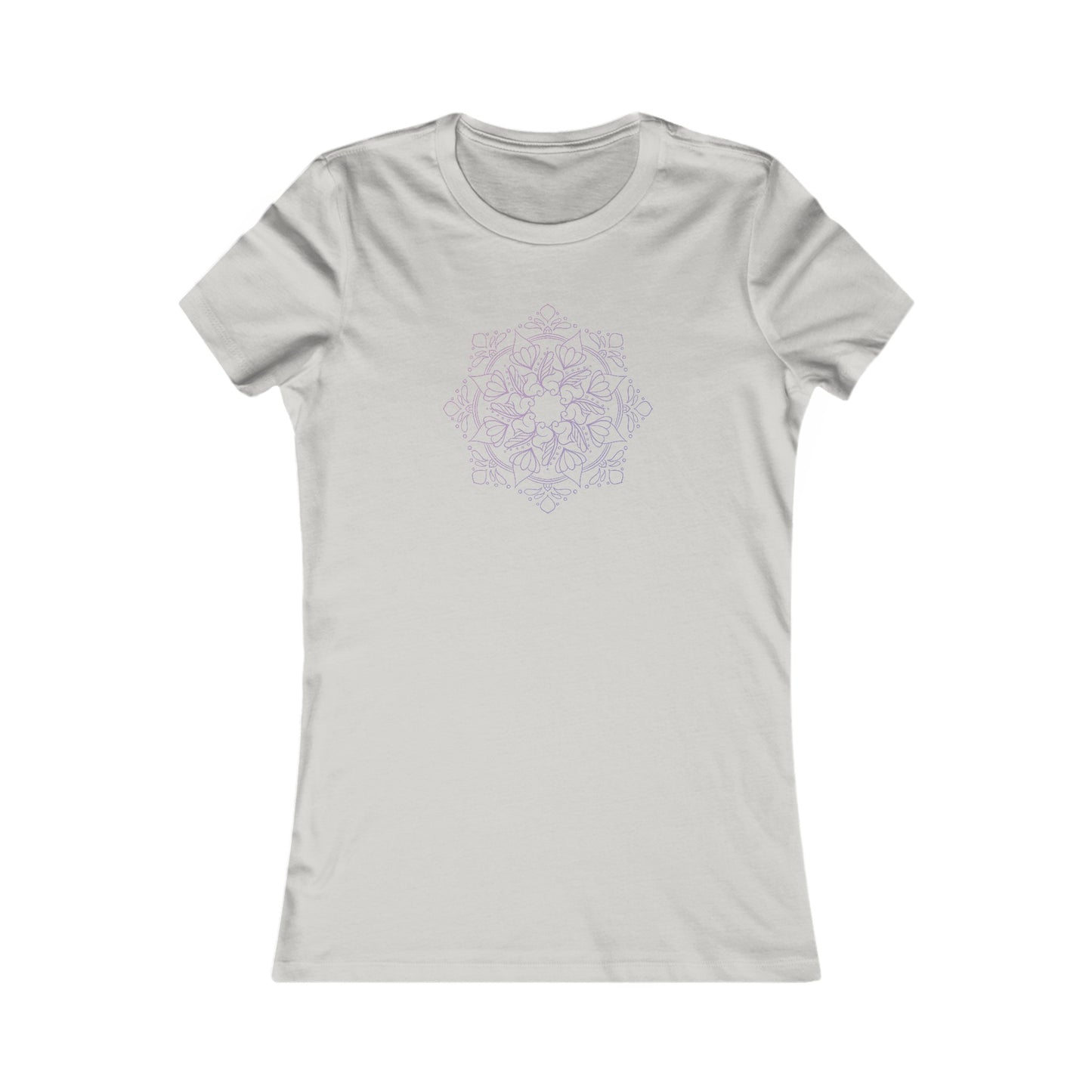 Colorful Mandala Fitted Tee (012)
