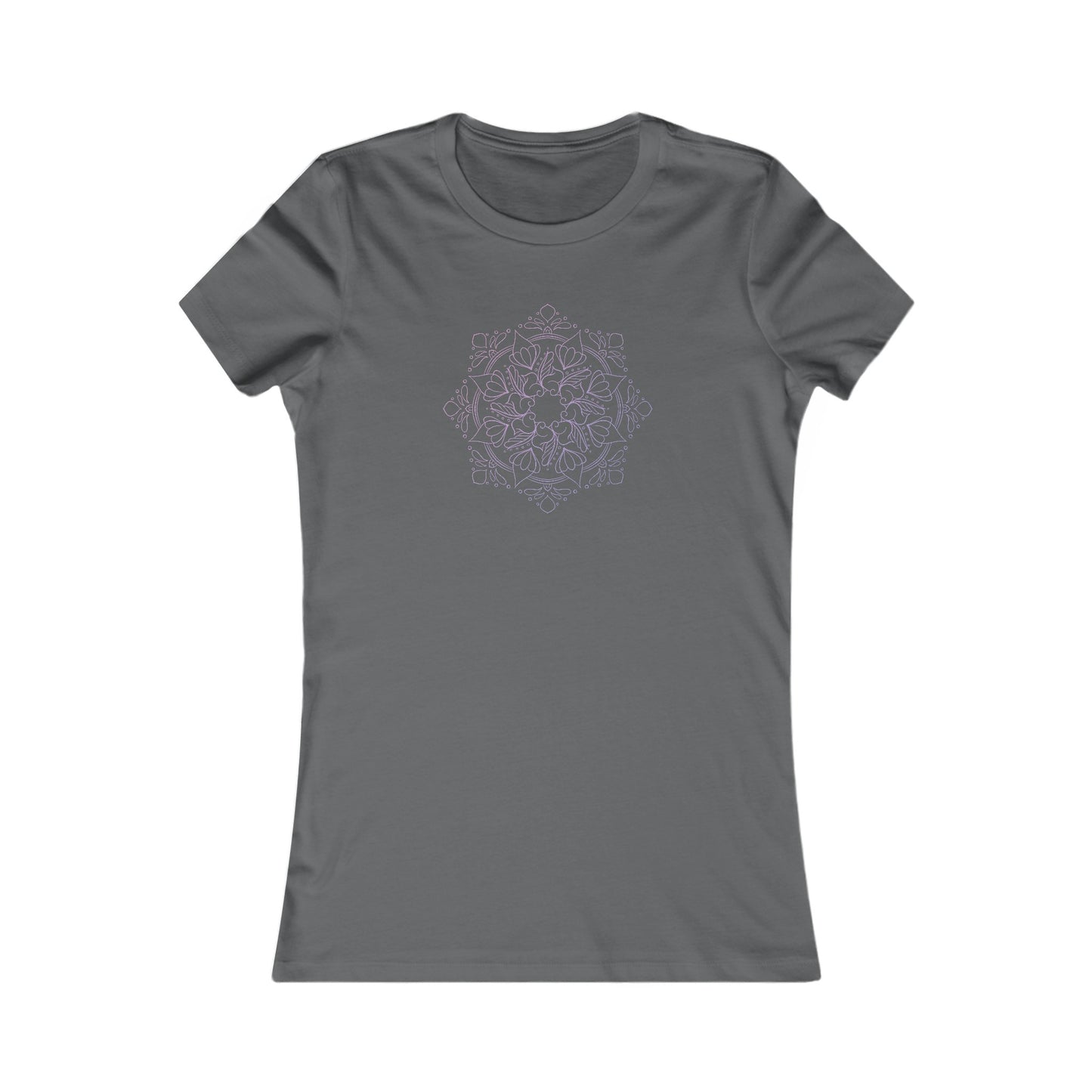 Colorful Mandala Fitted Tee (012)