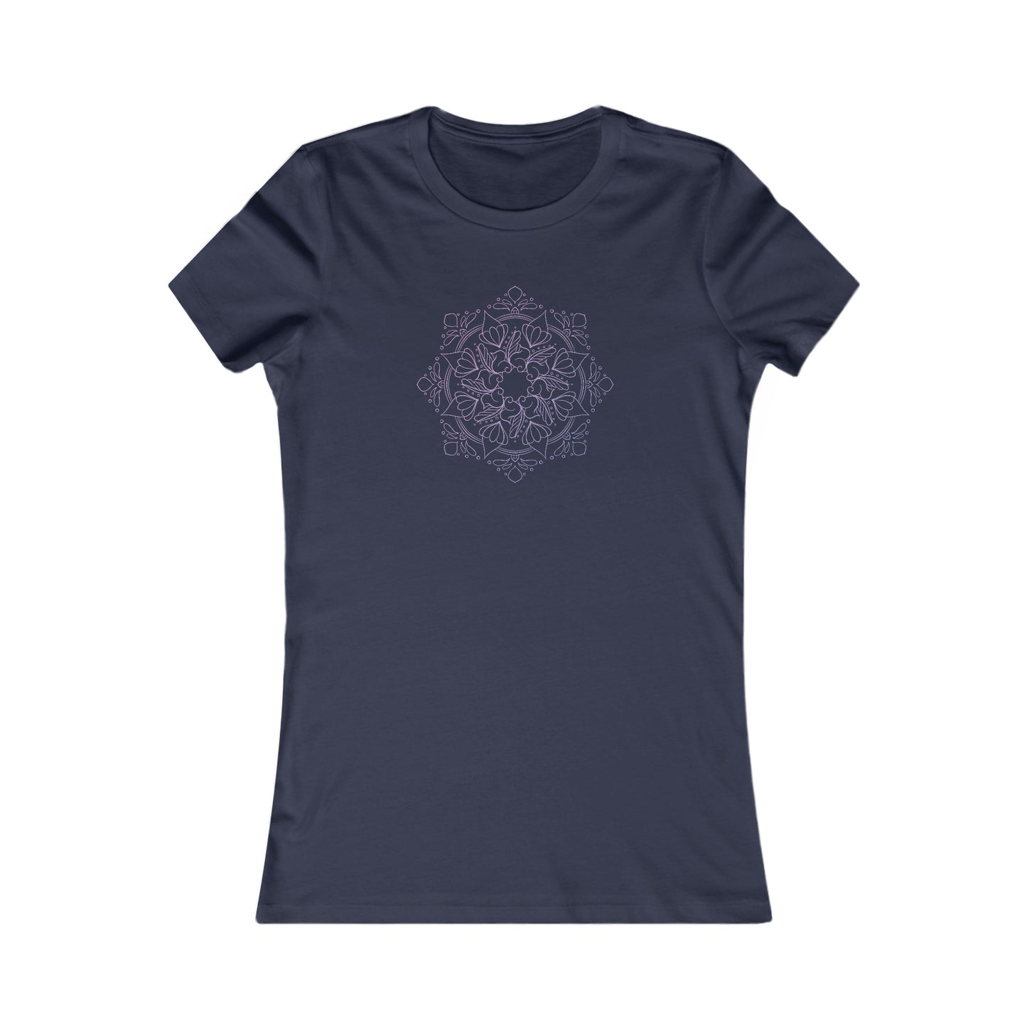 Colorful Mandala Fitted Tee (012)