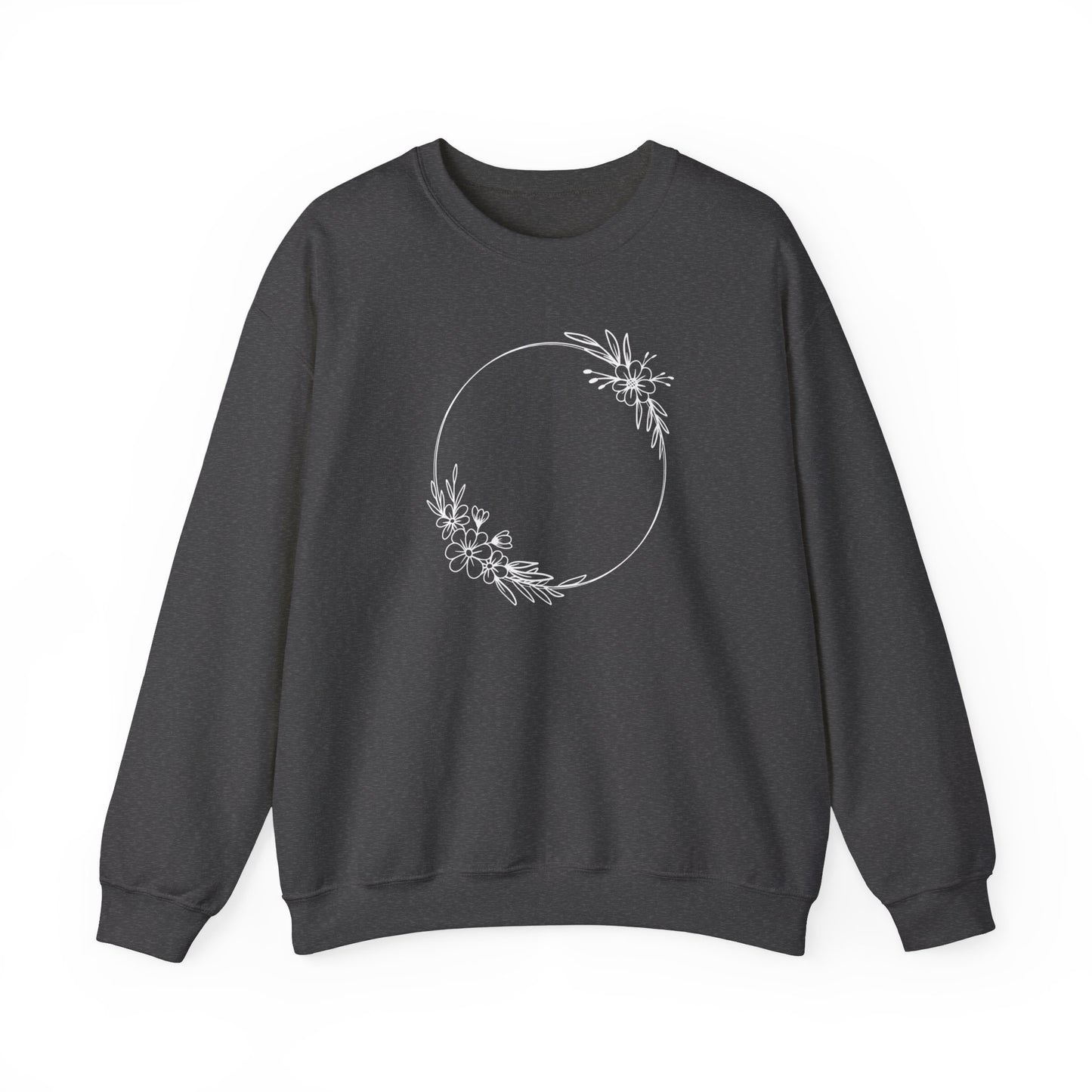 Double Floral Circle Sweatshirt