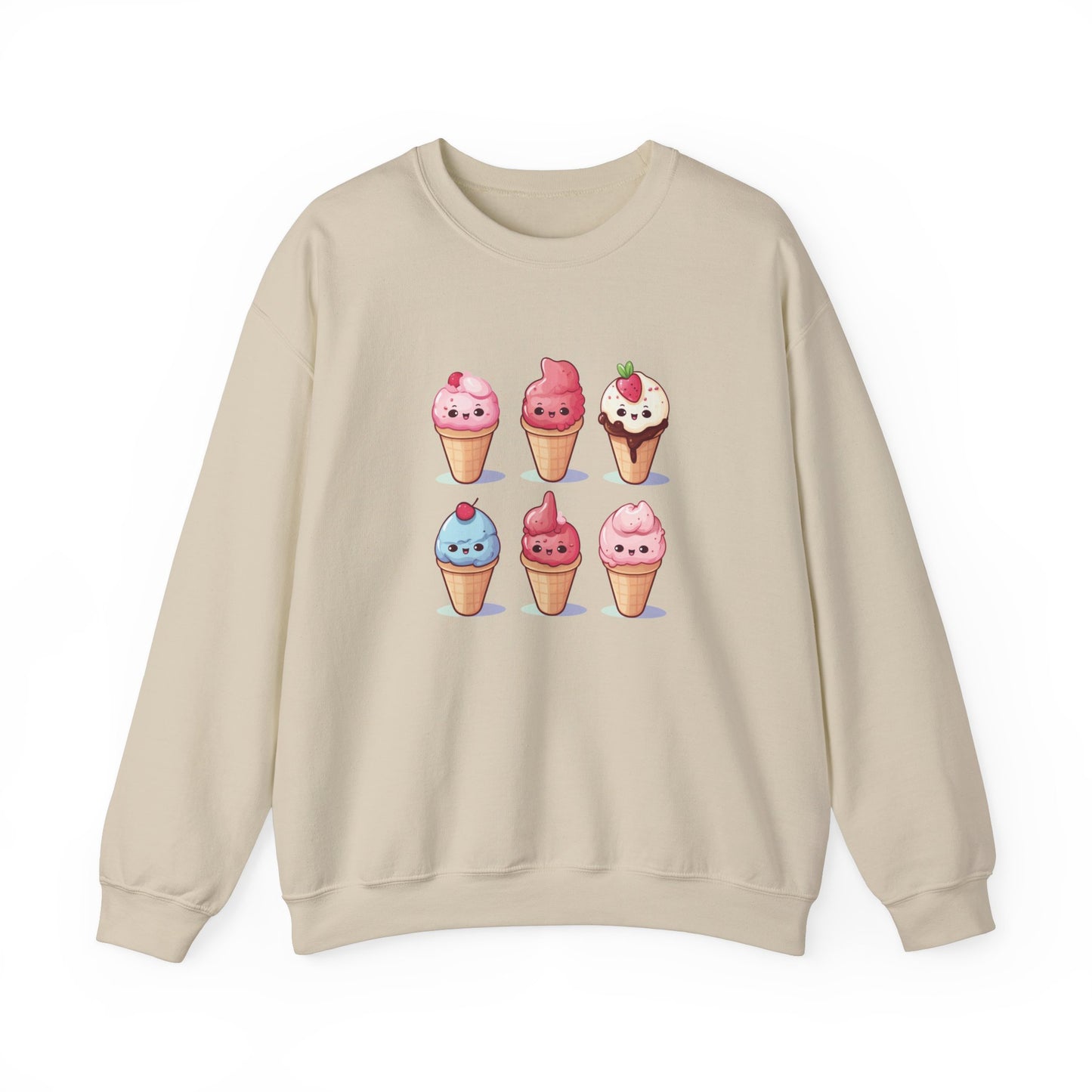 Ice Cream Cone Set Sweatshirt