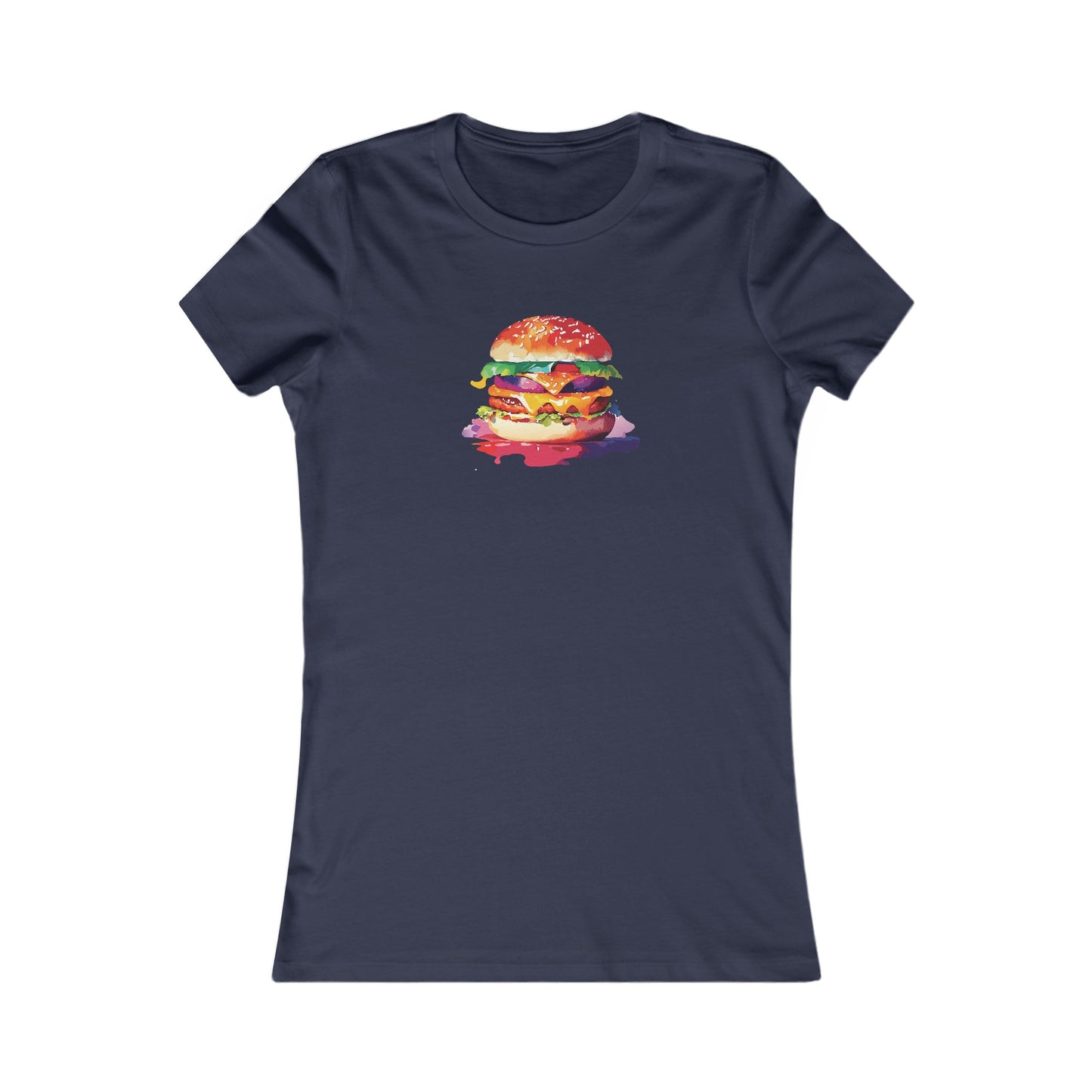 Cheeseburger Fitted Tee
