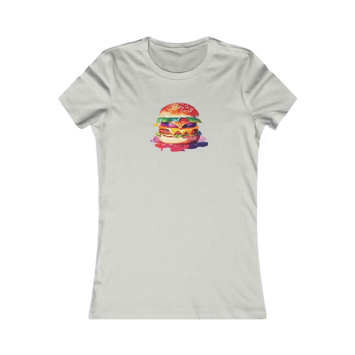 Cheeseburger Fitted Tee