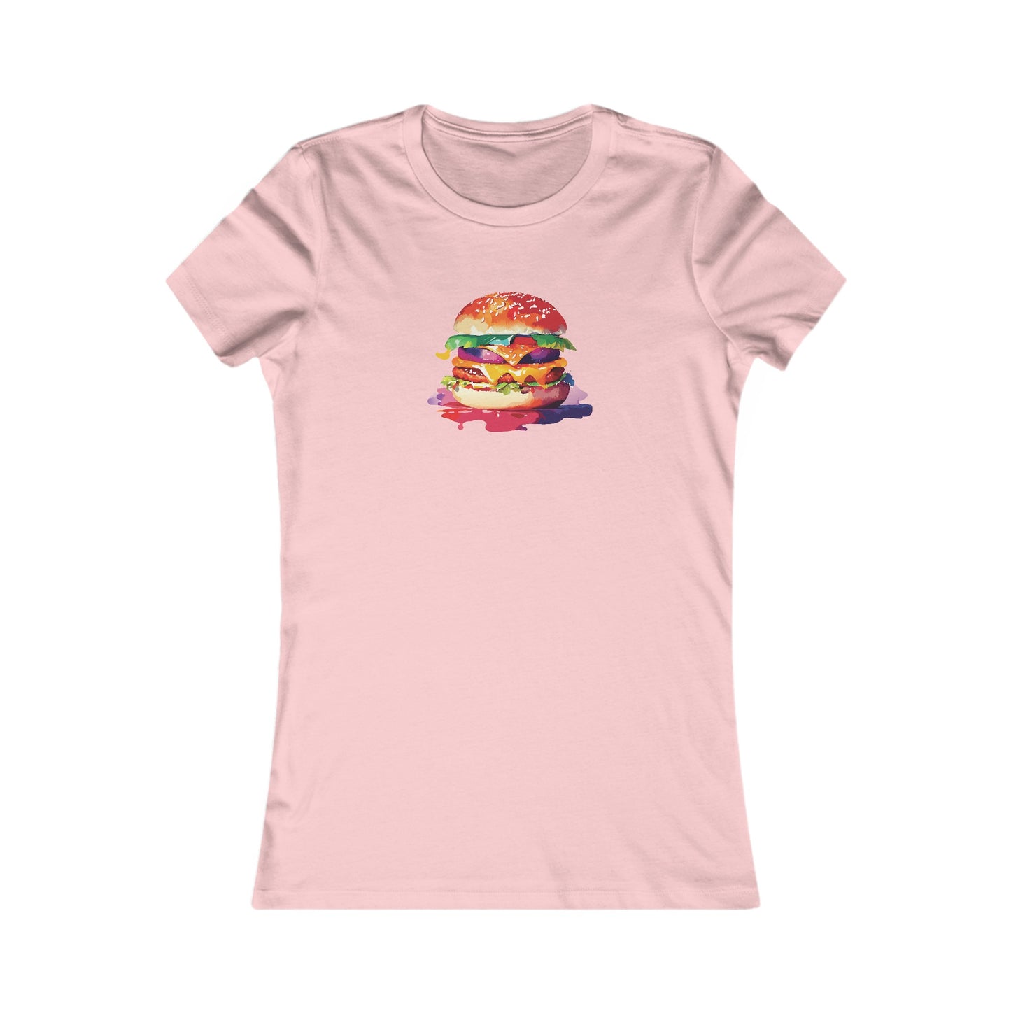 Cheeseburger Fitted Tee