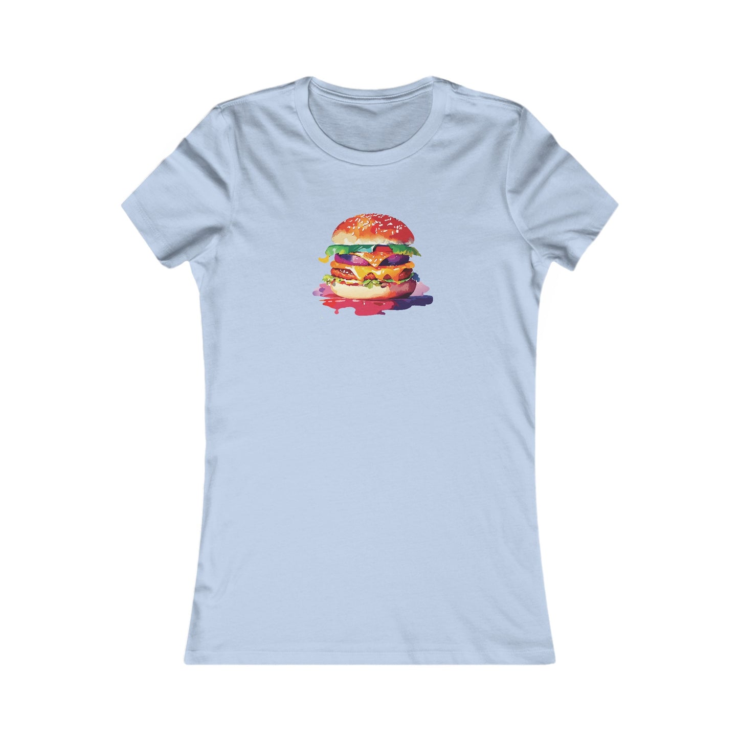 Cheeseburger Fitted Tee