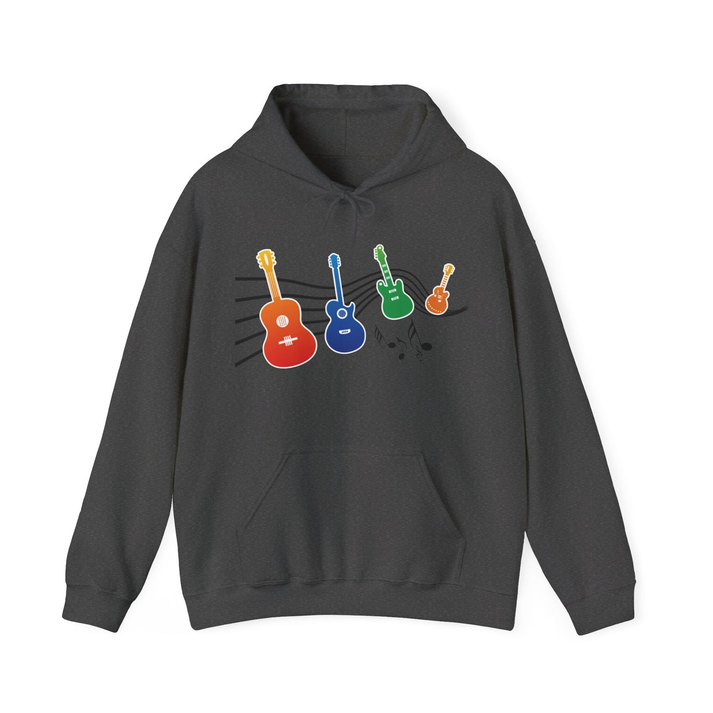Guitars Hooded Sweatshirt