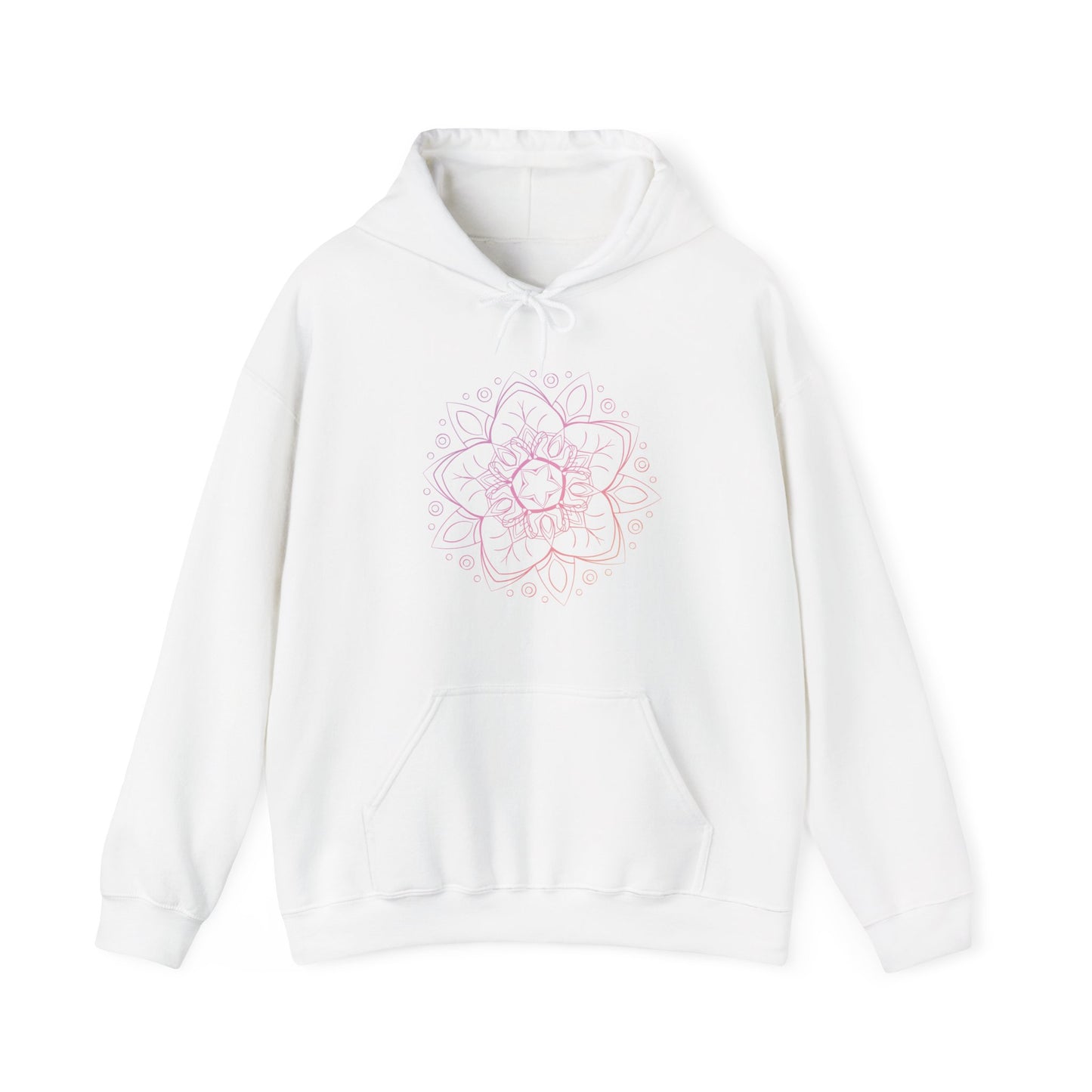 Colorful Mandala Hooded Sweatshirt (008)
