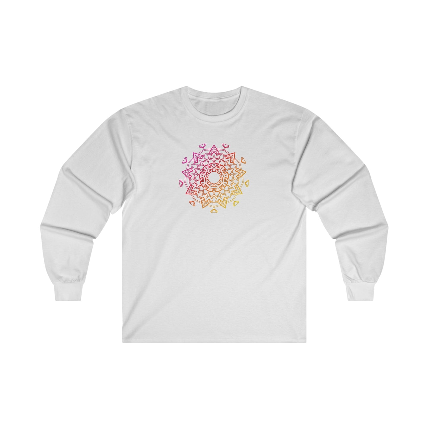 Colorful Mandala Long Sleeve Tee (006)