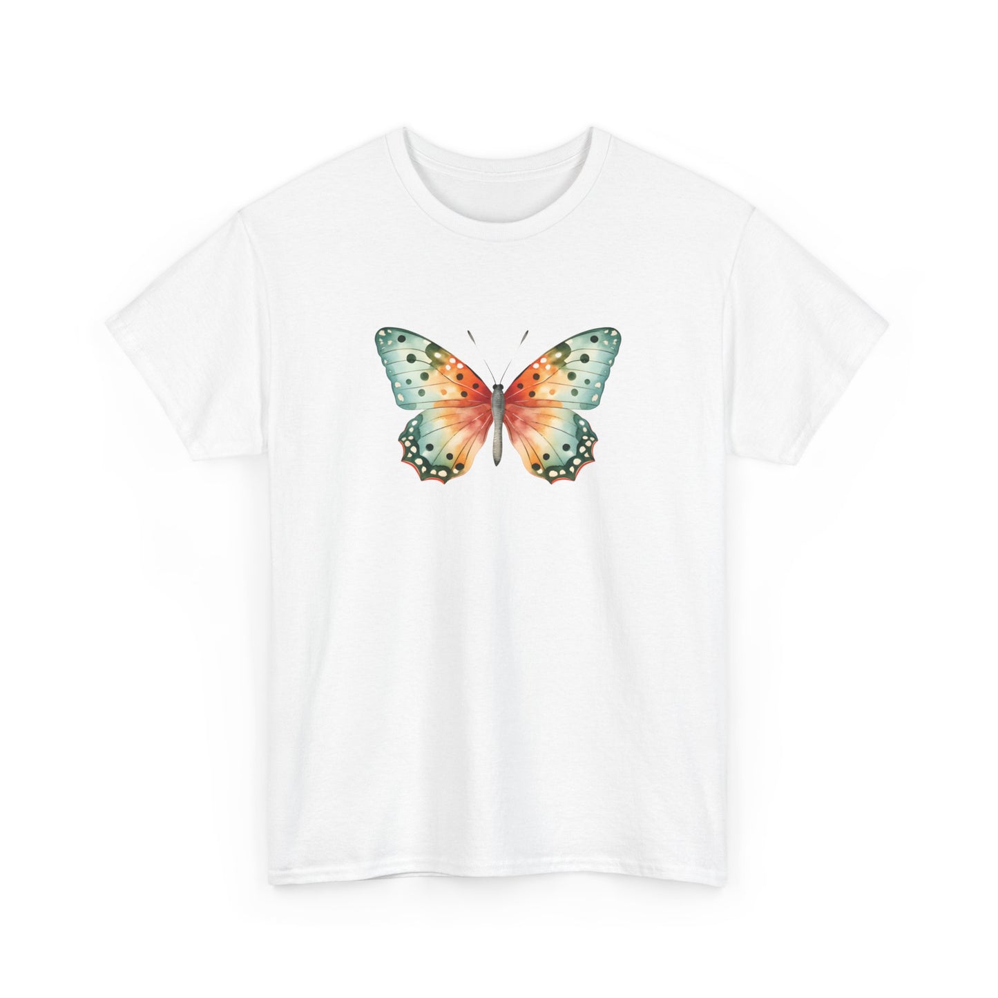 Watercolor Butterfly Short Sleeve Tee