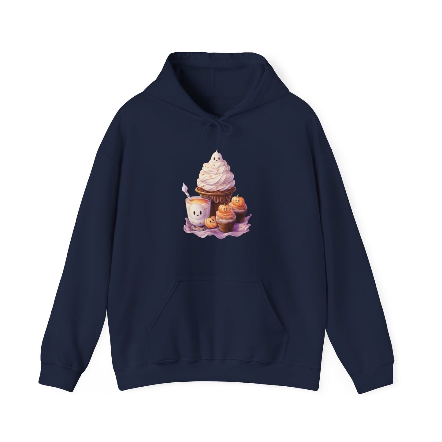 Cute Halloween Cupcakes Hooded Sweatshirt