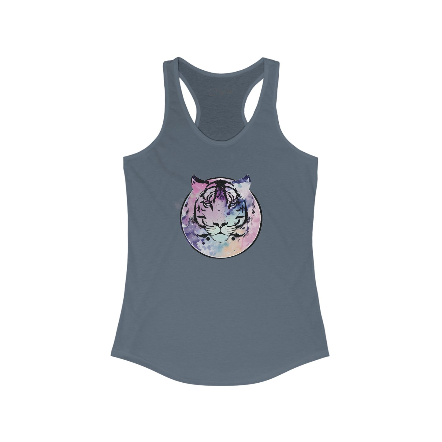 Watercolor Tiger Racerback Tank