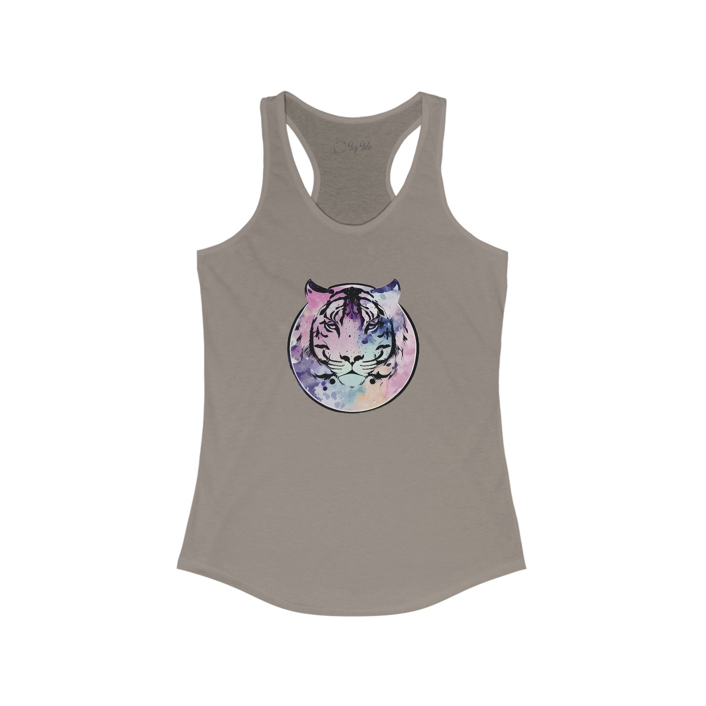 Watercolor Tiger Racerback Tank